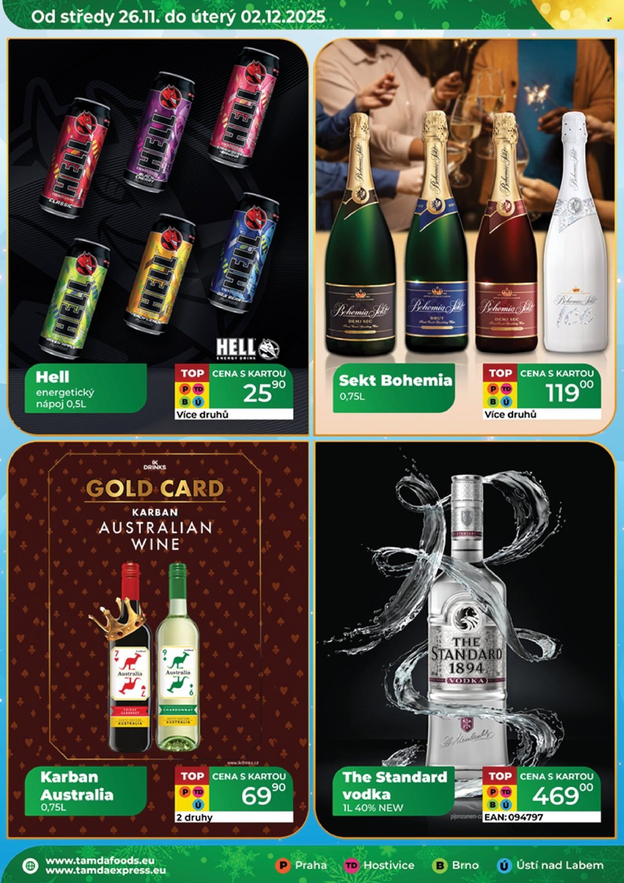 TAMDA FOODS leták - Od středy 26.11.2025 (2025-11-26 - 2025-12-02)