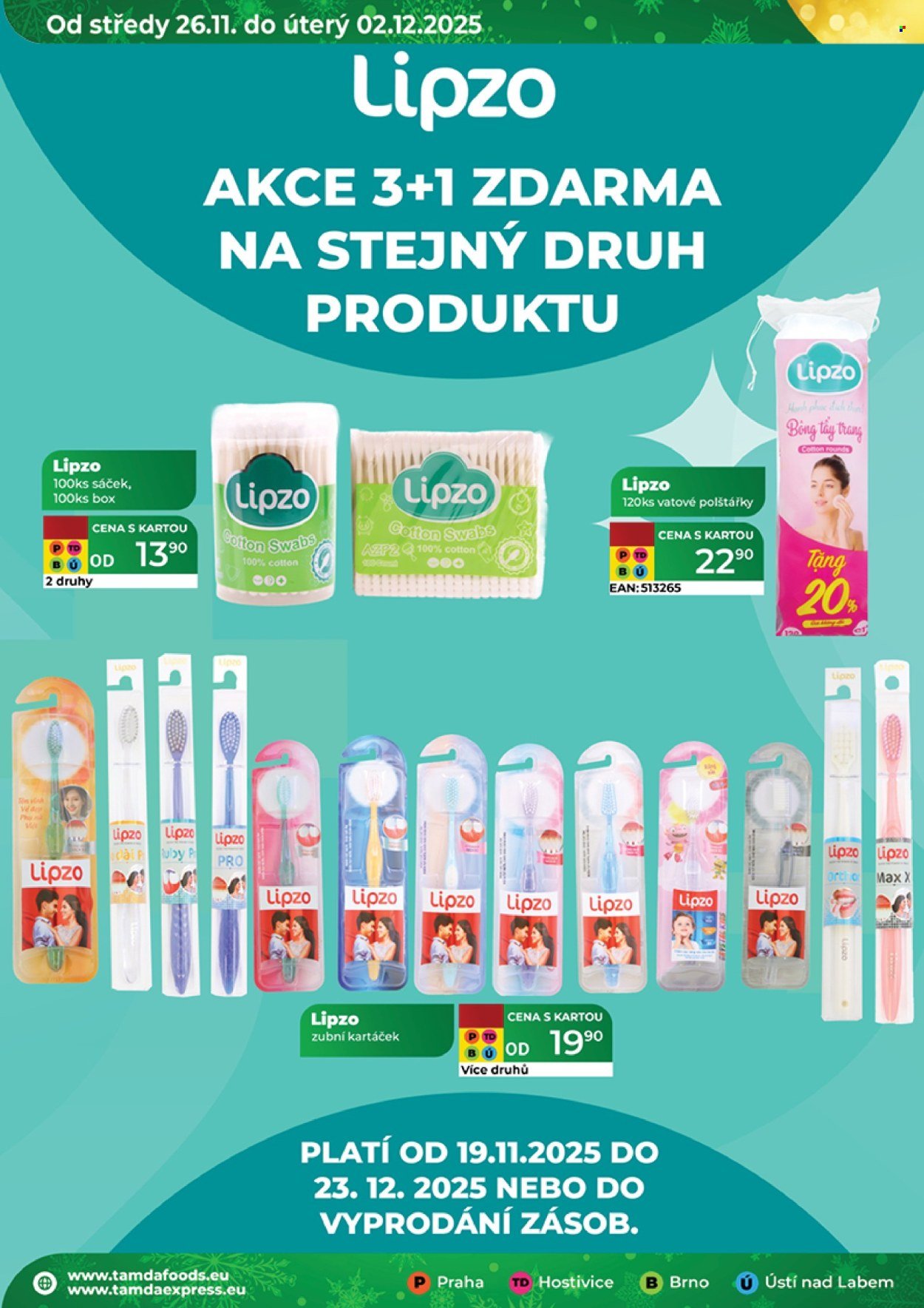 TAMDA FOODS leták - Od středy 26.11.2025 (2025-11-26 - 2025-12-02)