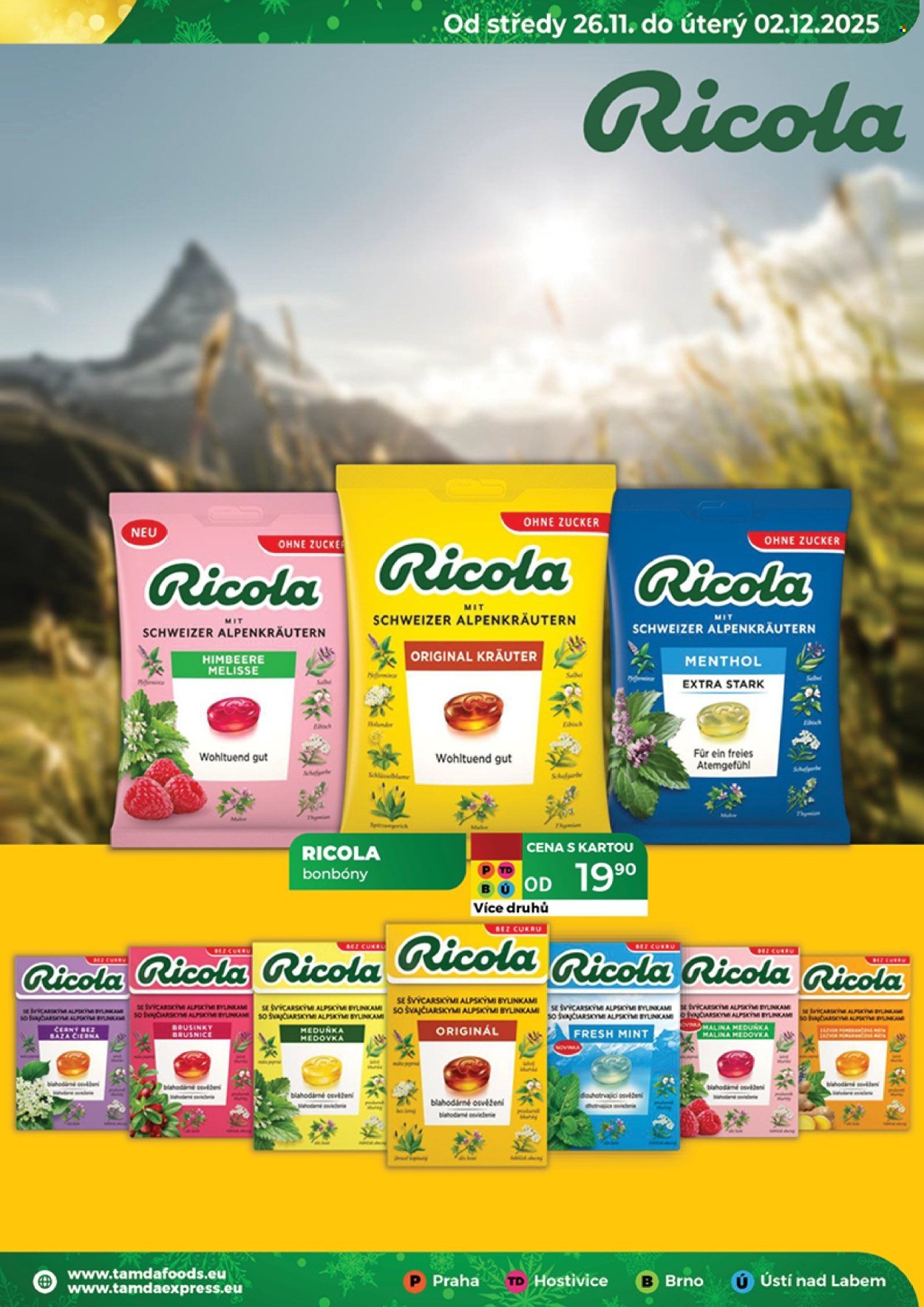 TAMDA FOODS leták - Od středy 26.11.2025 (2025-11-26 - 2025-12-02)