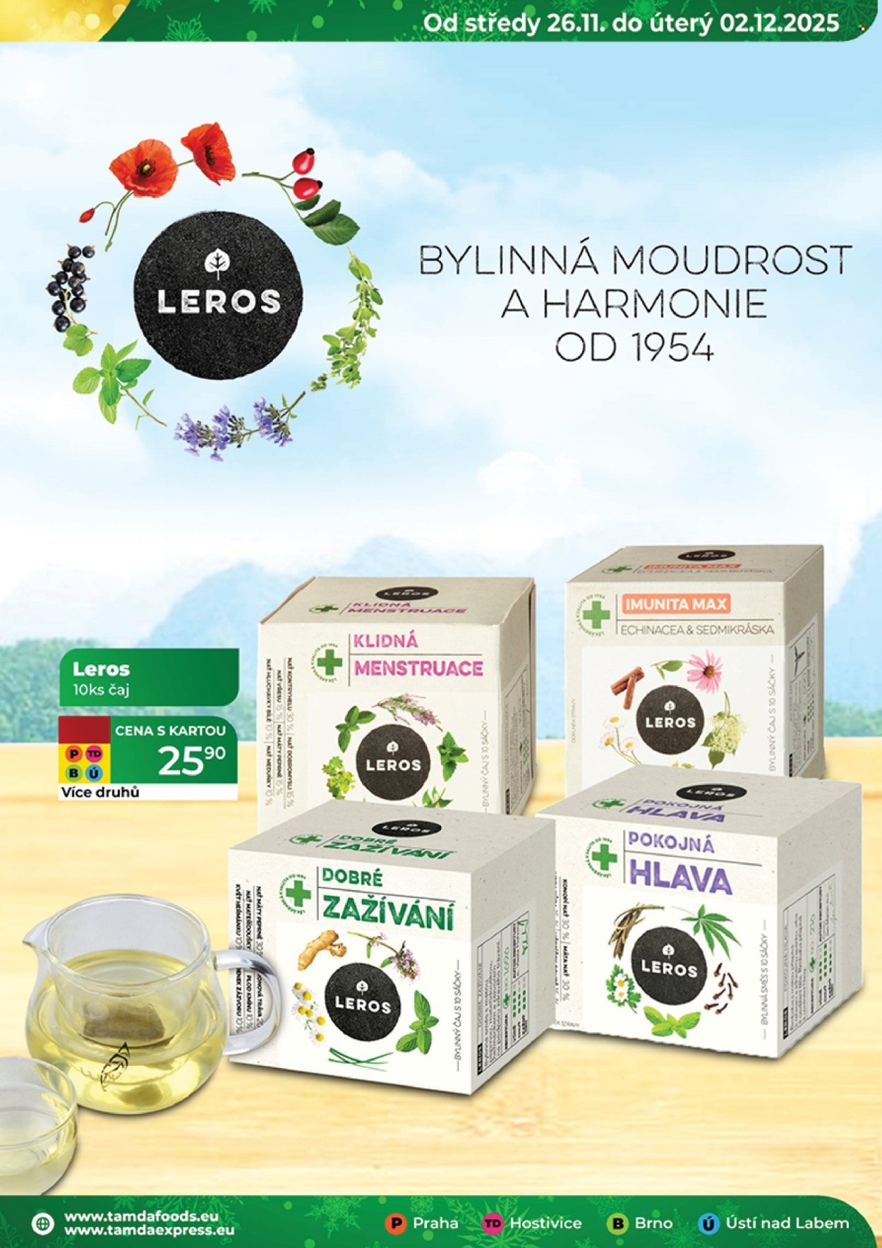 TAMDA FOODS leták - Od středy 26.11.2025 (2025-11-26 - 2025-12-02)