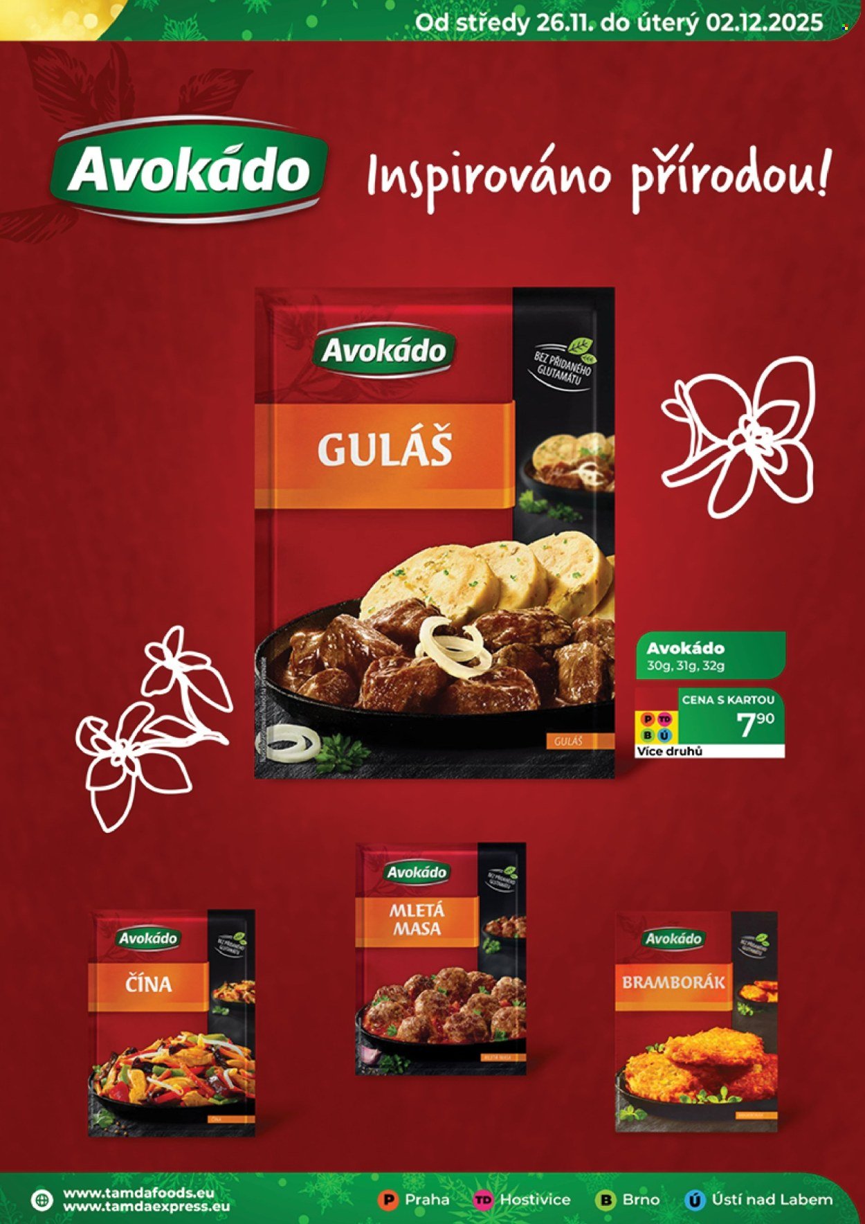 TAMDA FOODS leták - Od středy 26.11.2025 (2025-11-26 - 2025-12-02)