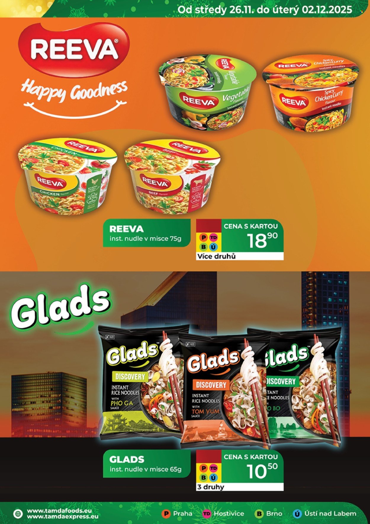 TAMDA FOODS leták - Od středy 26.11.2025 (2025-11-26 - 2025-12-02)
