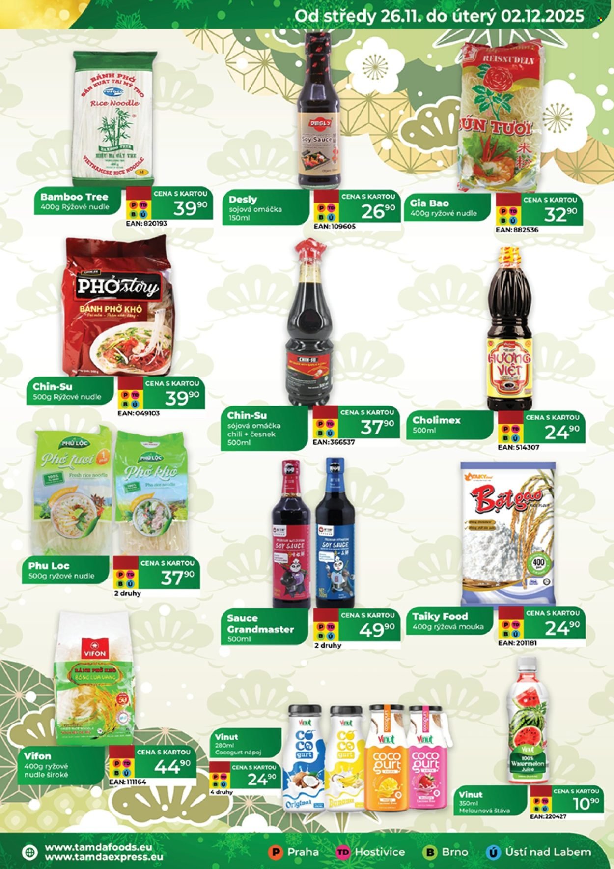 TAMDA FOODS leták - Od středy 26.11.2025 (2025-11-26 - 2025-12-02)