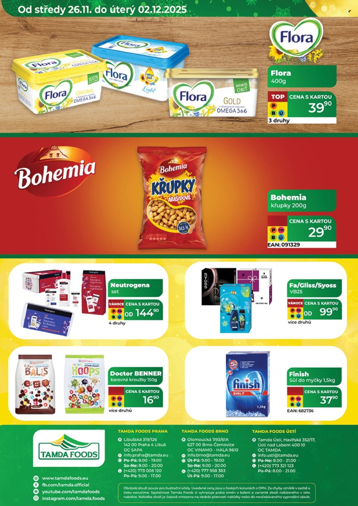 TAMDA FOODS leták - Od středy 26.11.2025 (2025-11-26 - 2025-12-02)