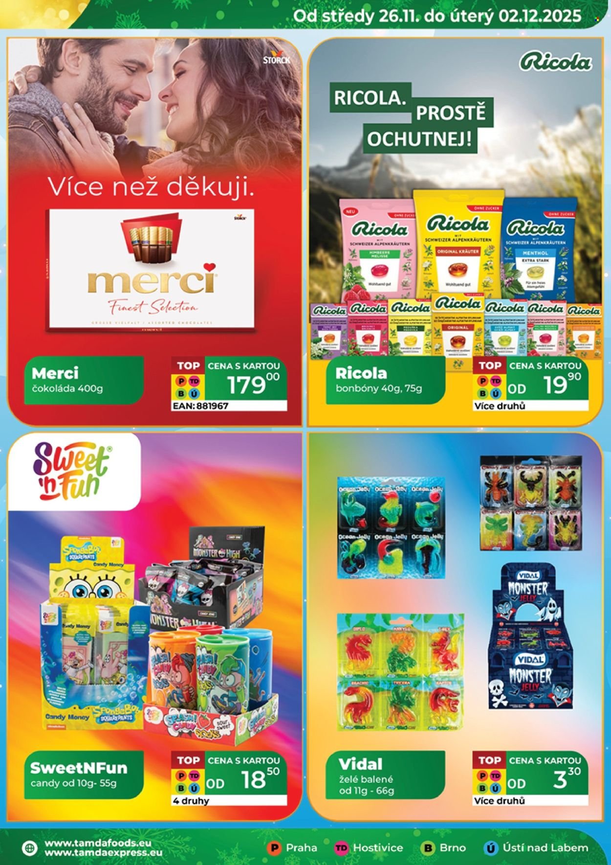 TAMDA FOODS leták - Od středy 26.11.2025 (2025-11-26 - 2025-12-02)