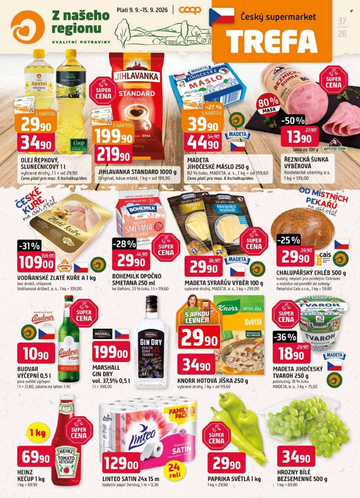 TREFA COOP leták - Od středy 9.9.2026