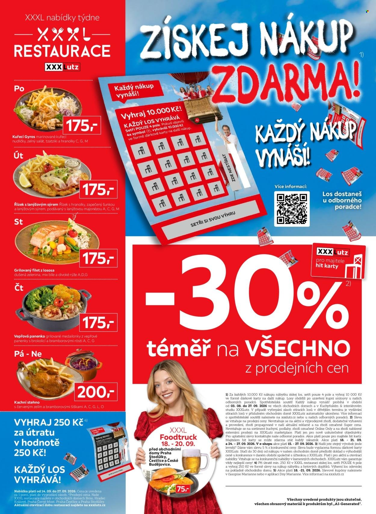 XXXLUTZ leták - Sleva 30 % téměř na všechno!