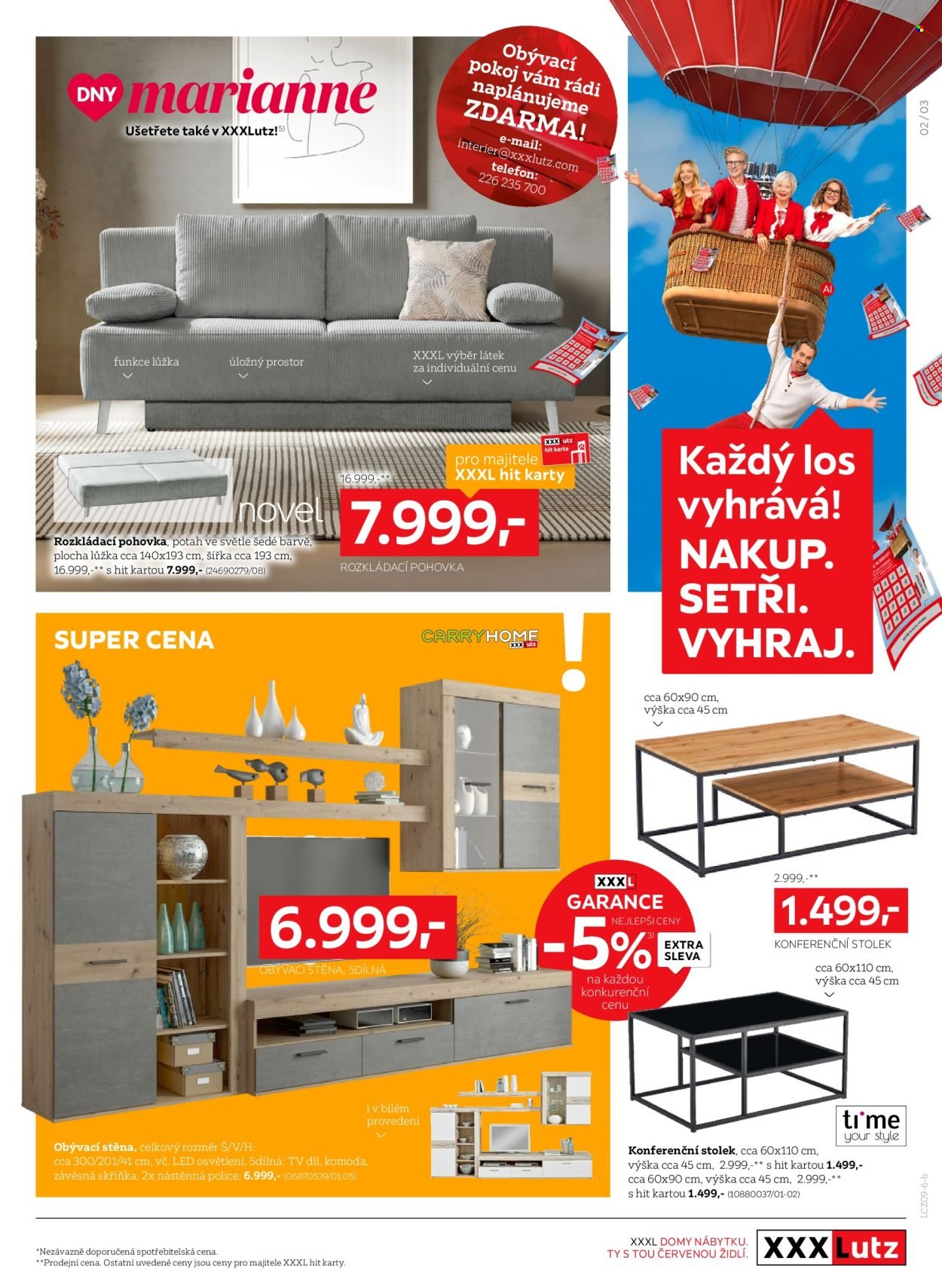 XXXLUTZ leták - Sleva 30 % téměř na všechno!