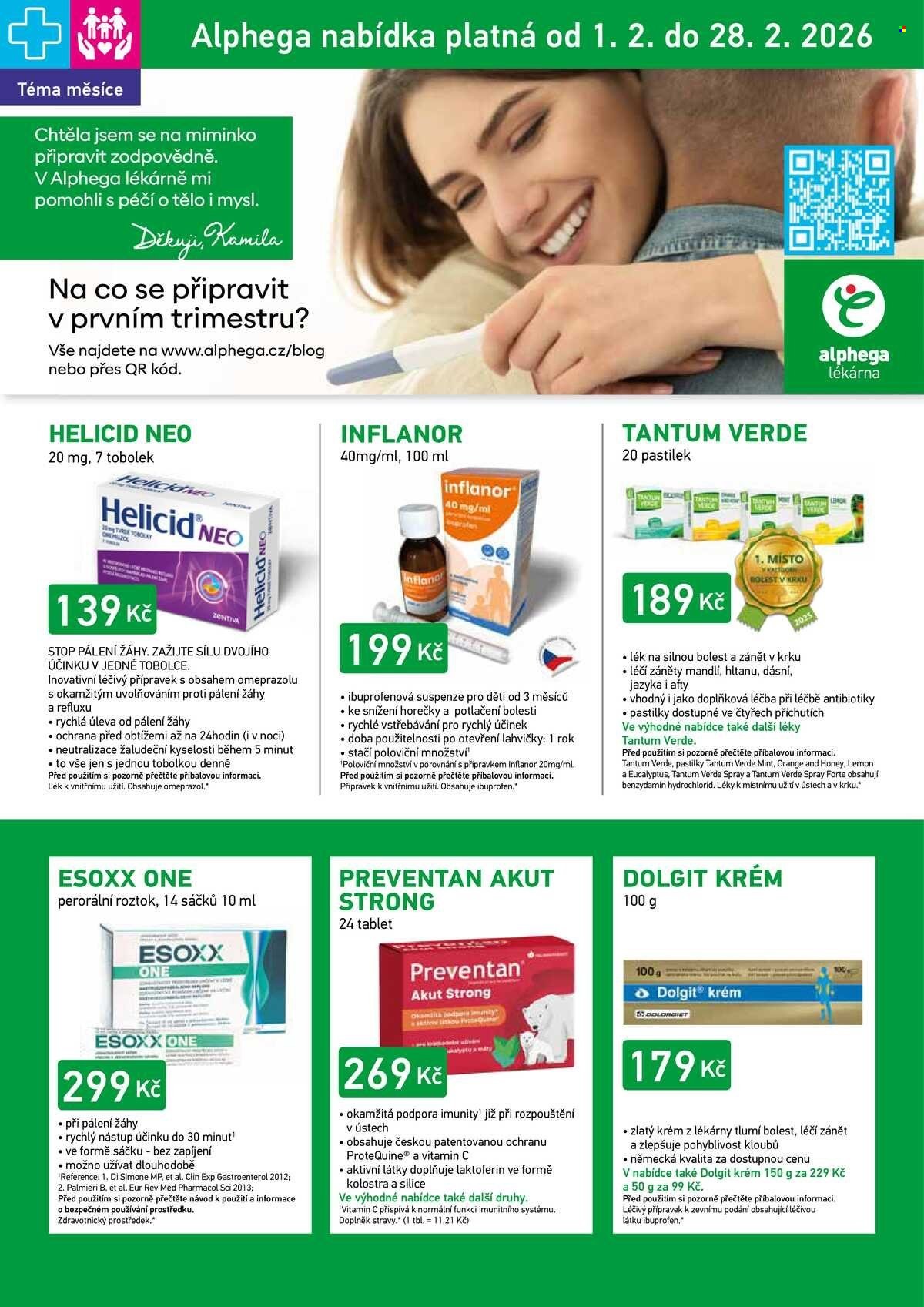 ALPHEGA LÉKÁRNA leták - Od neděle 1.2.2026 (2026-02-01 - 2026-02-28)