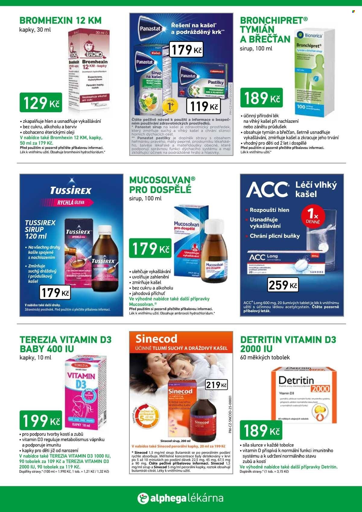 ALPHEGA LÉKÁRNA leták - Od neděle 1.2.2026 (2026-02-01 - 2026-02-28)