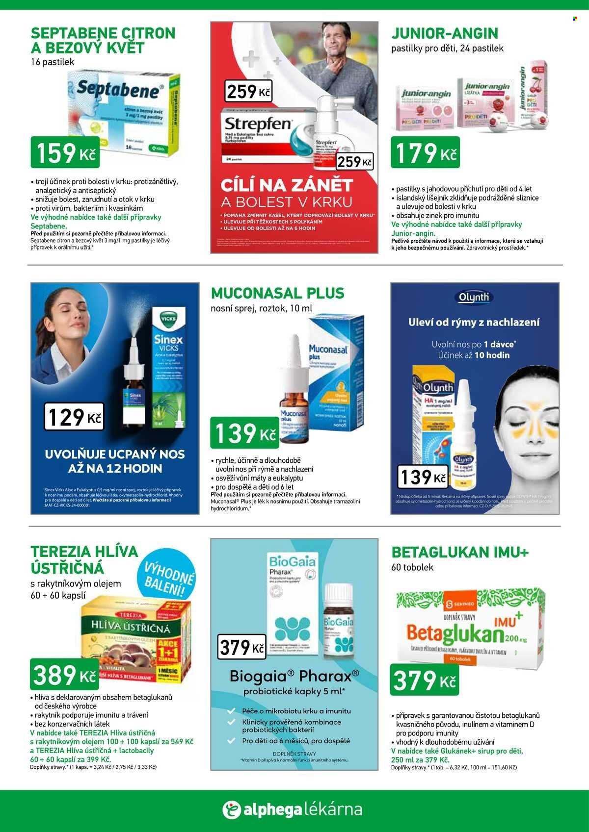 ALPHEGA LÉKÁRNA leták - Od neděle 1.2.2026 (2026-02-01 - 2026-02-28)