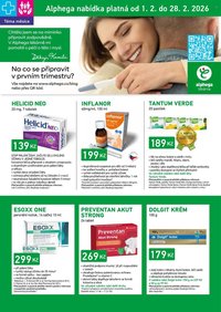ALPHEGA LÉKÁRNA leták - Od neděle 1.2.2026 (2026-02-01 - 2026-02-28)