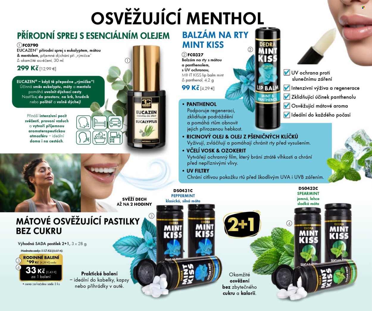 DEDRA leták - Menthol (2026-04-24 - 2026-07-24)