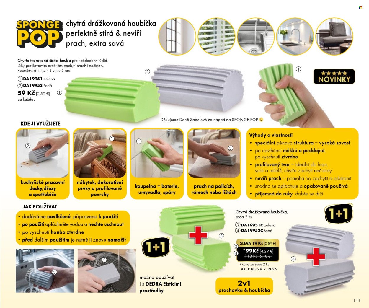 DEDRA leták - Menthol (2026-04-24 - 2026-07-24)