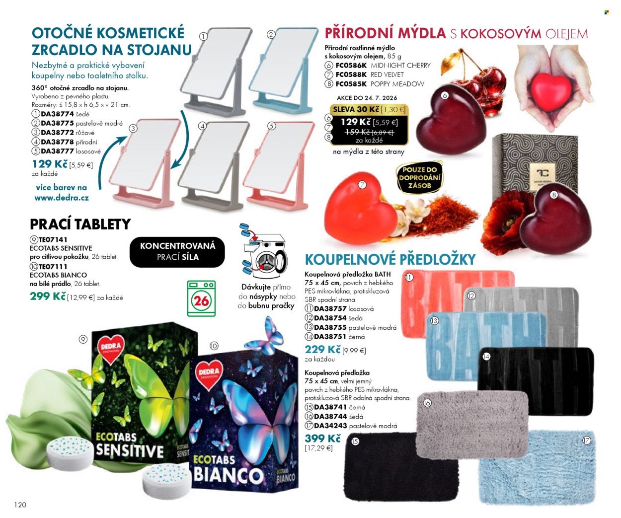 DEDRA leták - Menthol (2026-04-24 - 2026-07-24)