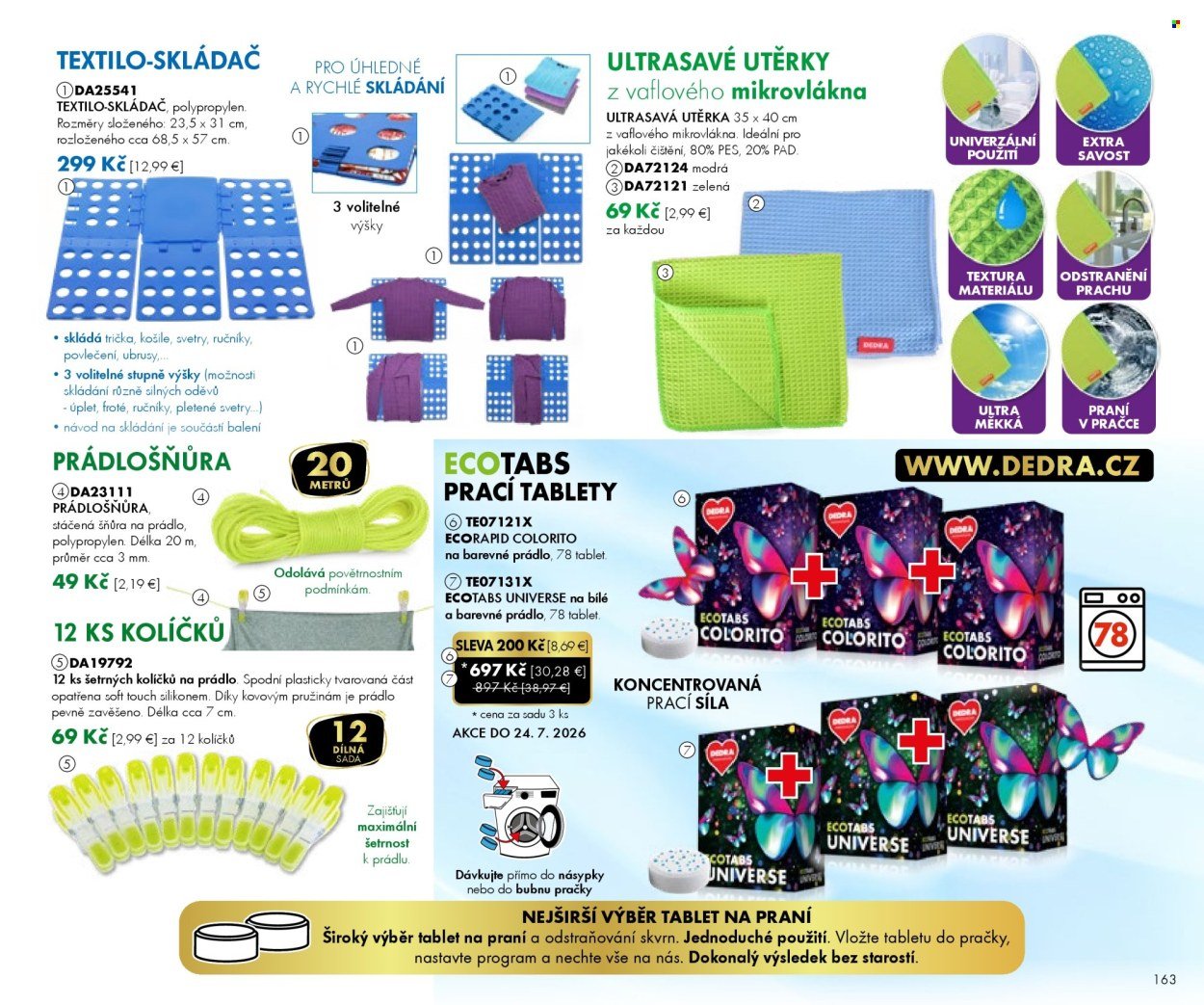 DEDRA leták - Menthol (2026-04-24 - 2026-07-24)