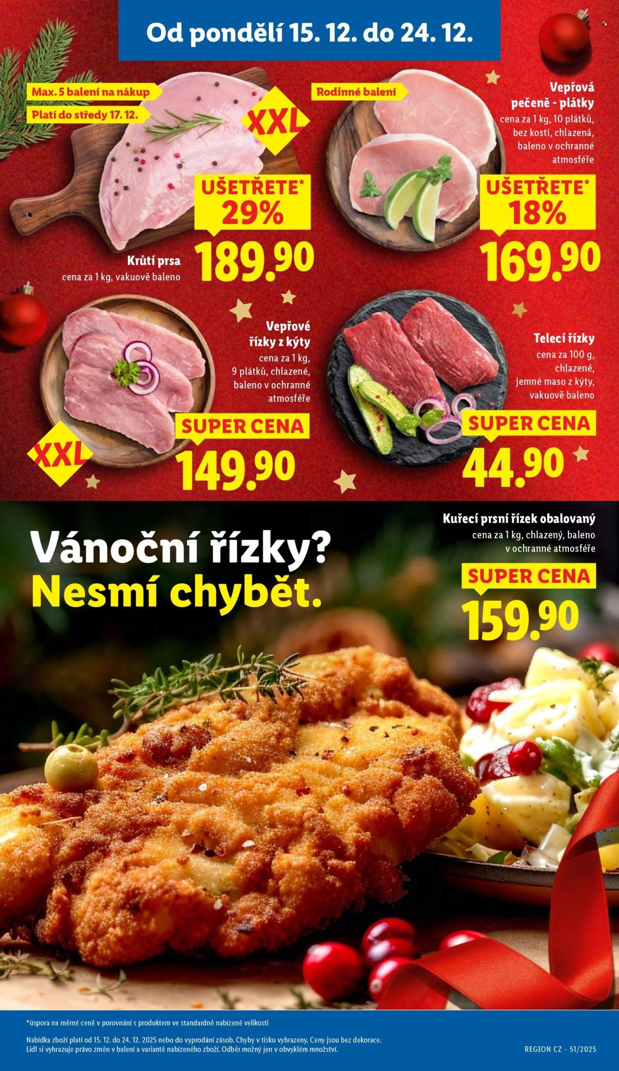 LIDL leták - Od pondělí 15.12.2025 (2025-12-15 - 2025-12-17)