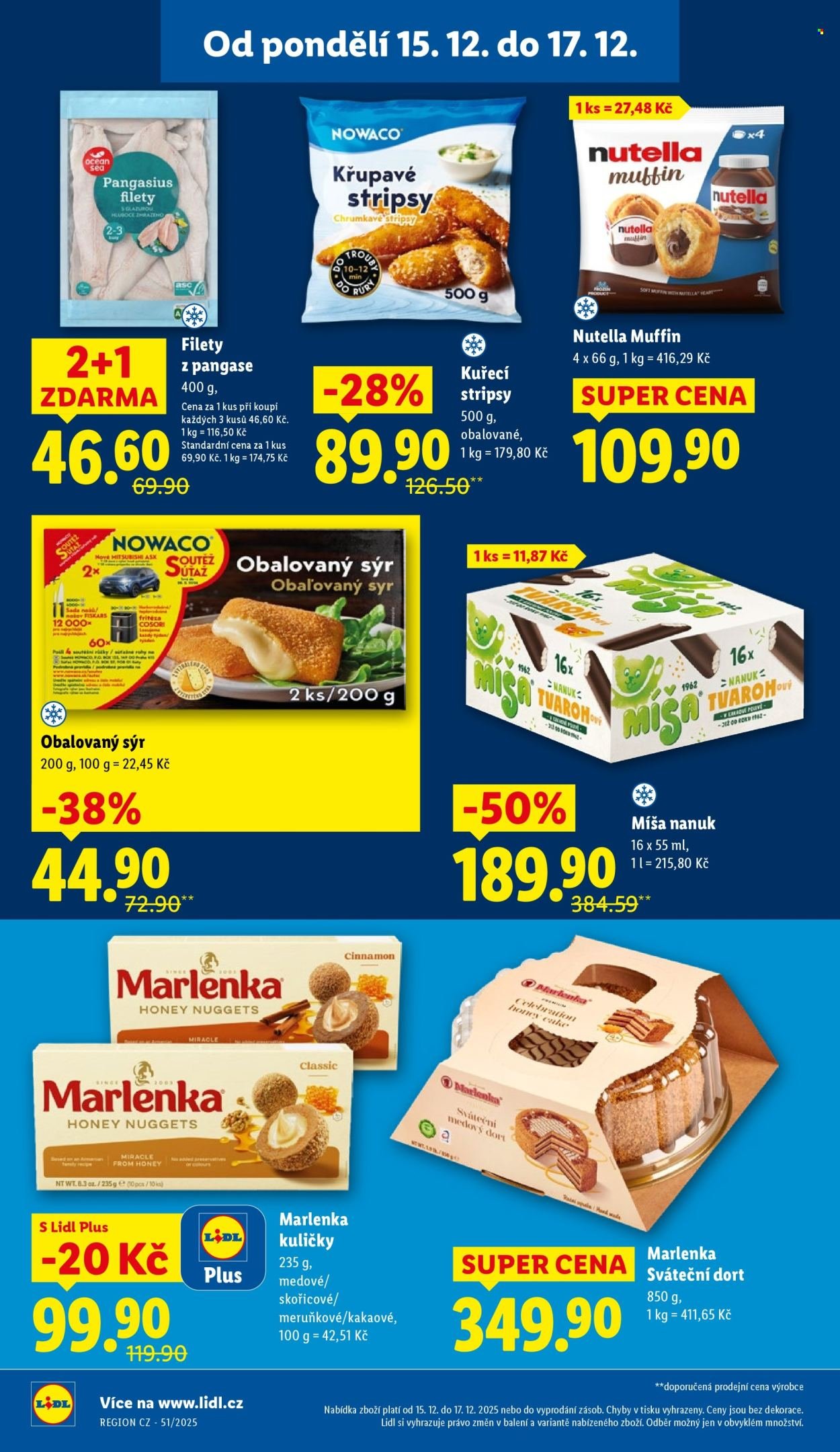 LIDL leták - Od pondělí 15.12.2025 (2025-12-15 - 2025-12-17)