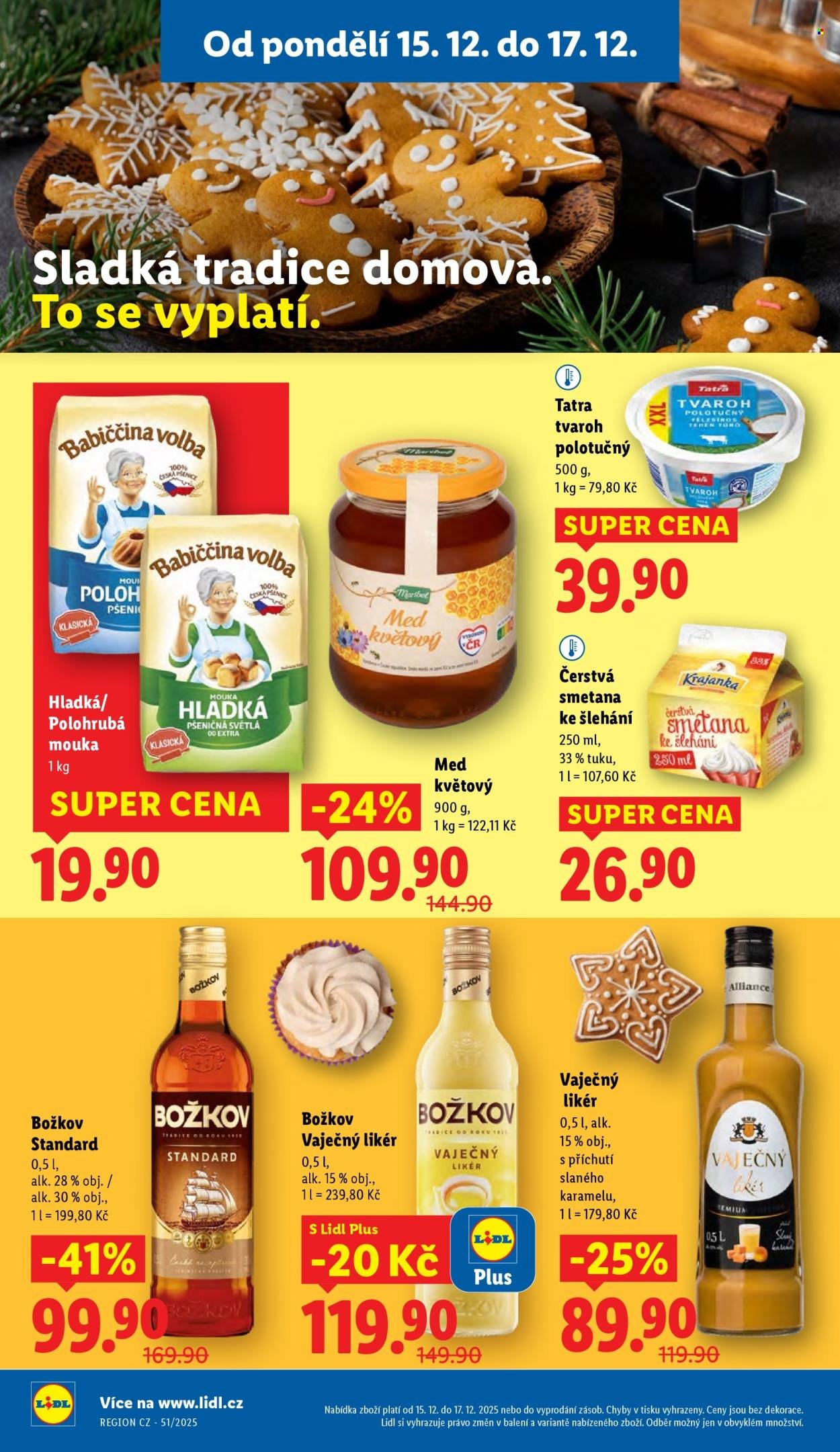 LIDL leták - Od pondělí 15.12.2025 (2025-12-15 - 2025-12-17)