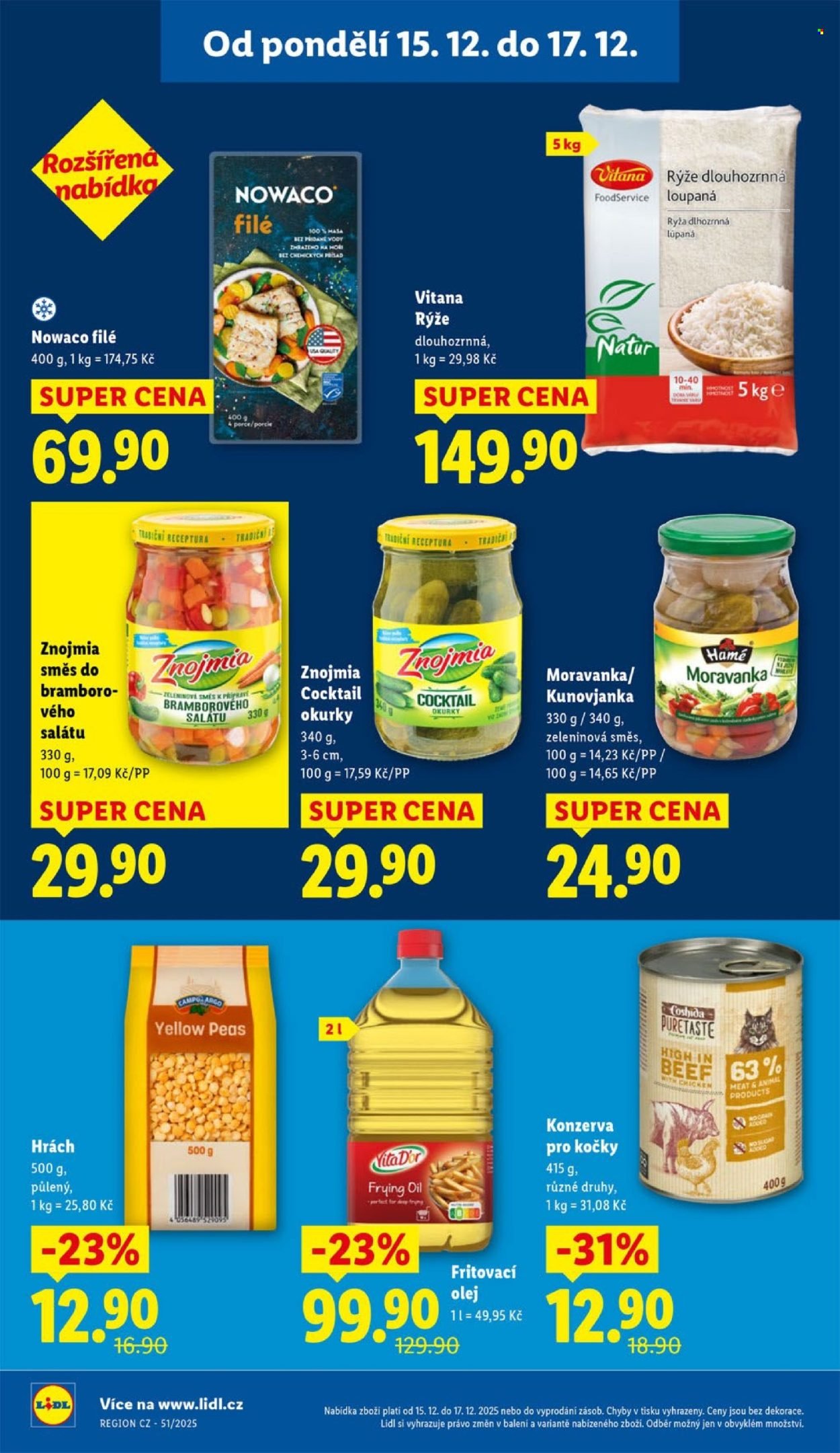 LIDL leták - Od pondělí 15.12.2025 (2025-12-15 - 2025-12-17)