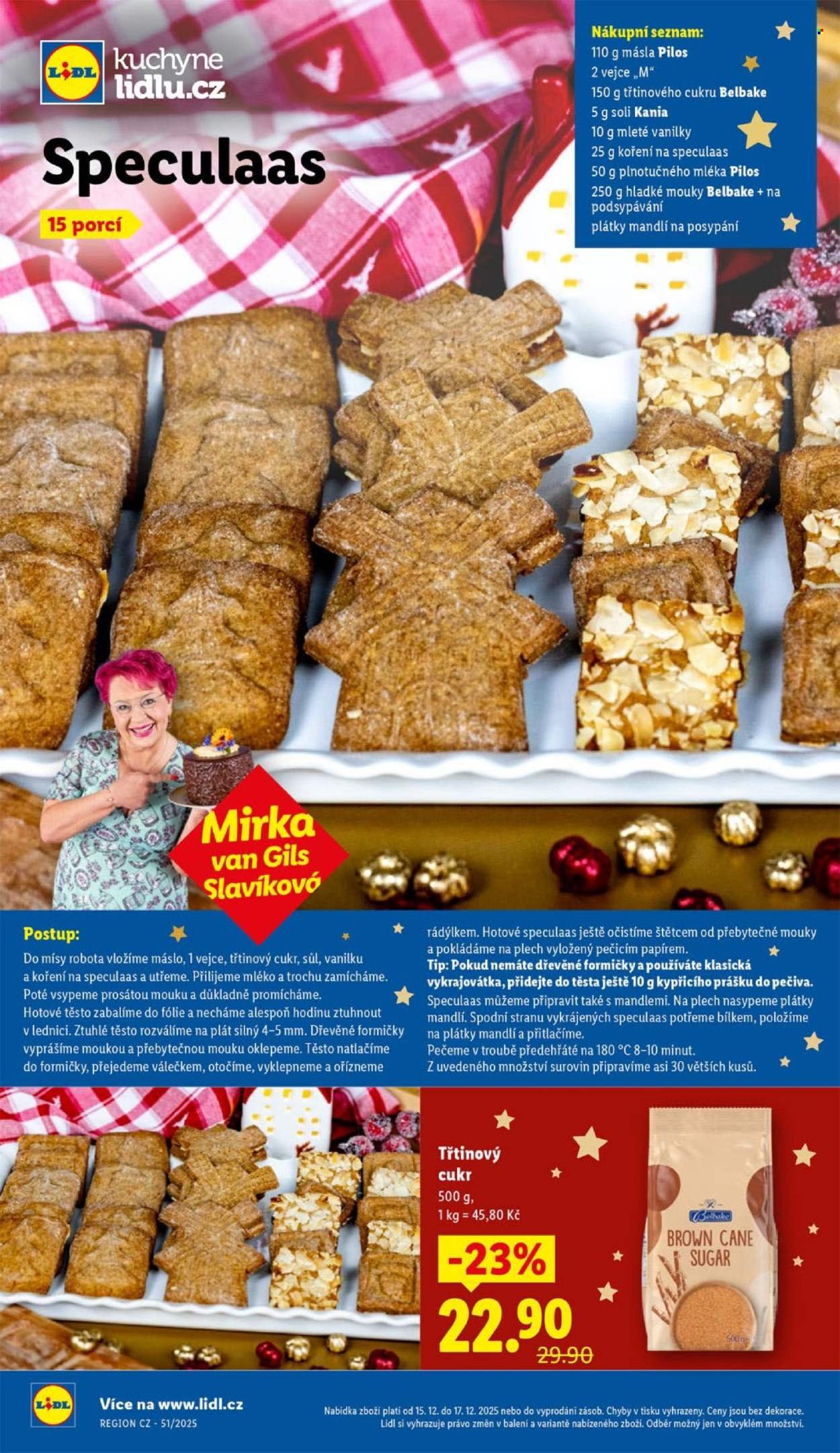 LIDL leták - Od pondělí 15.12.2025 (2025-12-15 - 2025-12-17)
