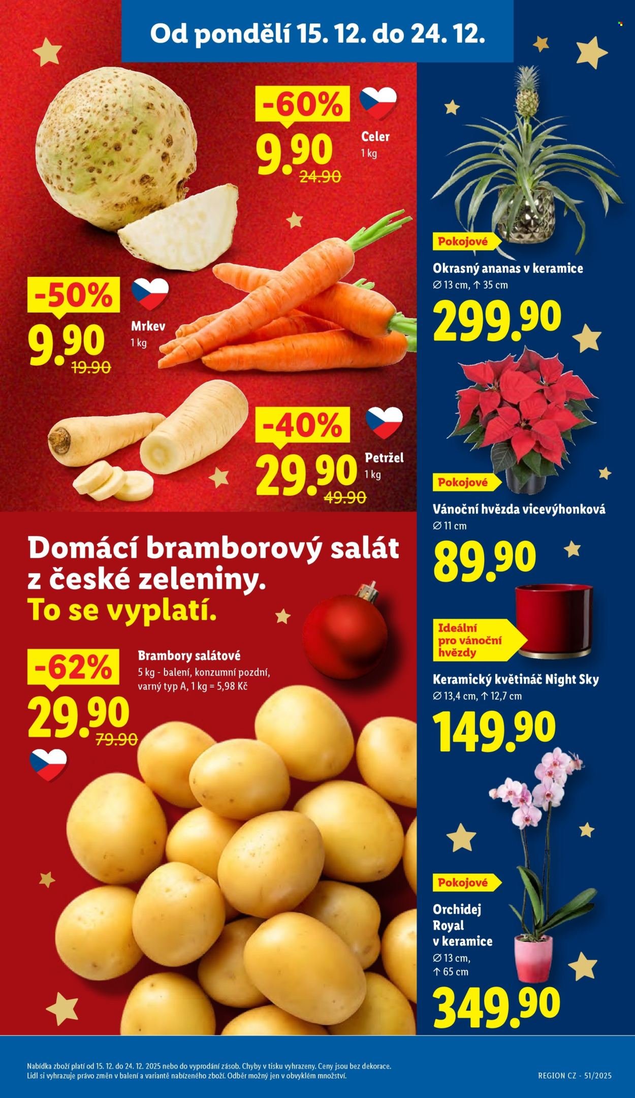 LIDL leták - Od pondělí 15.12.2025 (2025-12-15 - 2025-12-17)