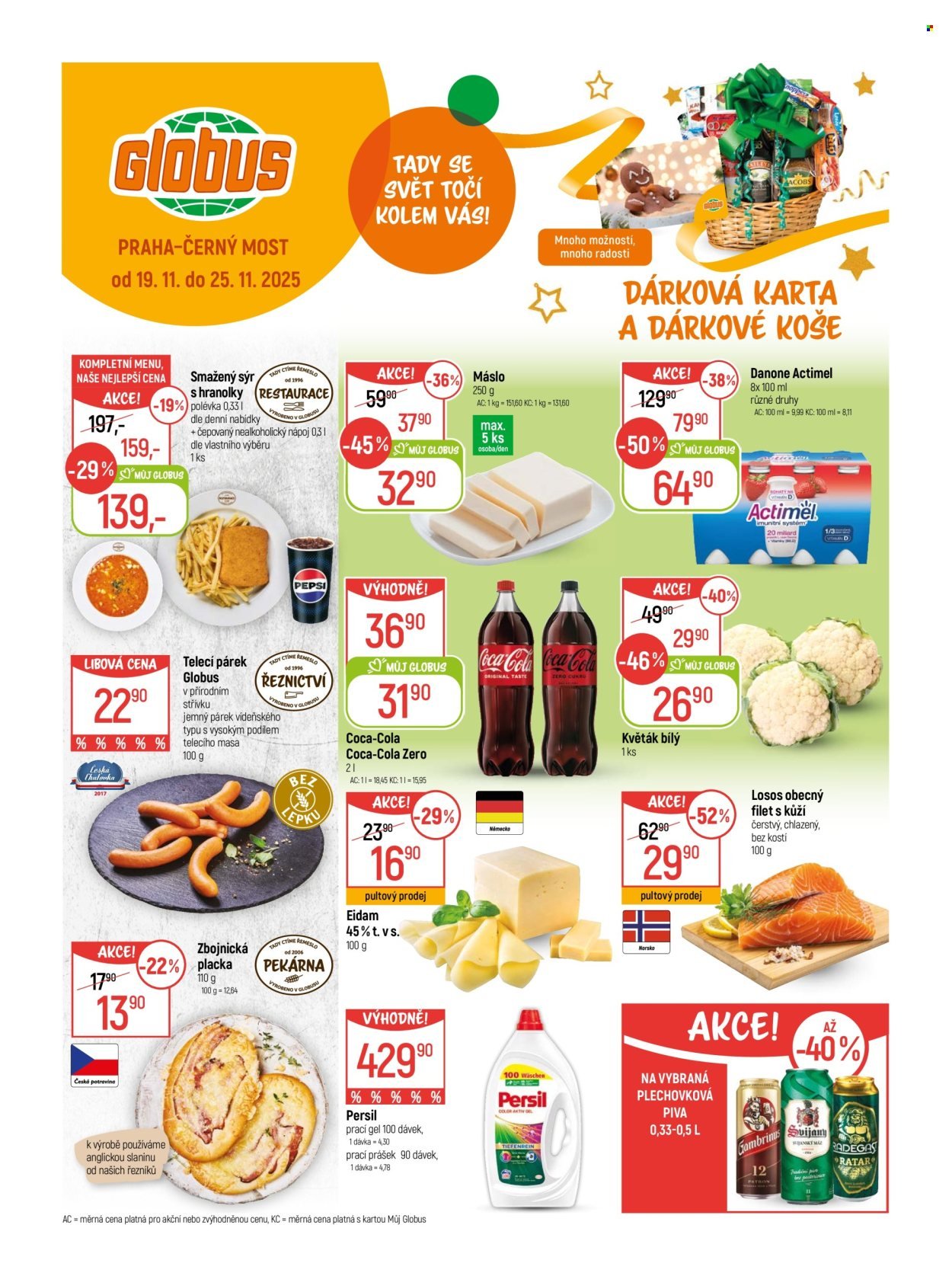 GLOBUS leták - Od středy 19.11.2025 (2025-11-19 - 2025-11-25)