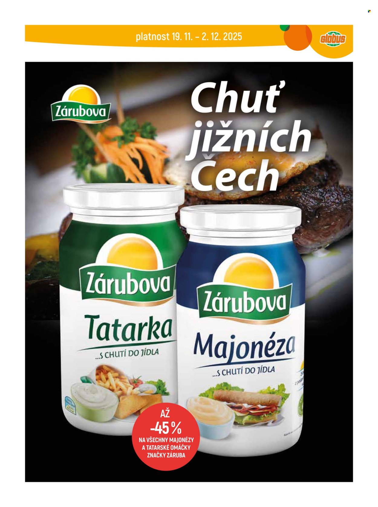 GLOBUS leták - Od středy 19.11.2025 (2025-11-19 - 2025-11-25)