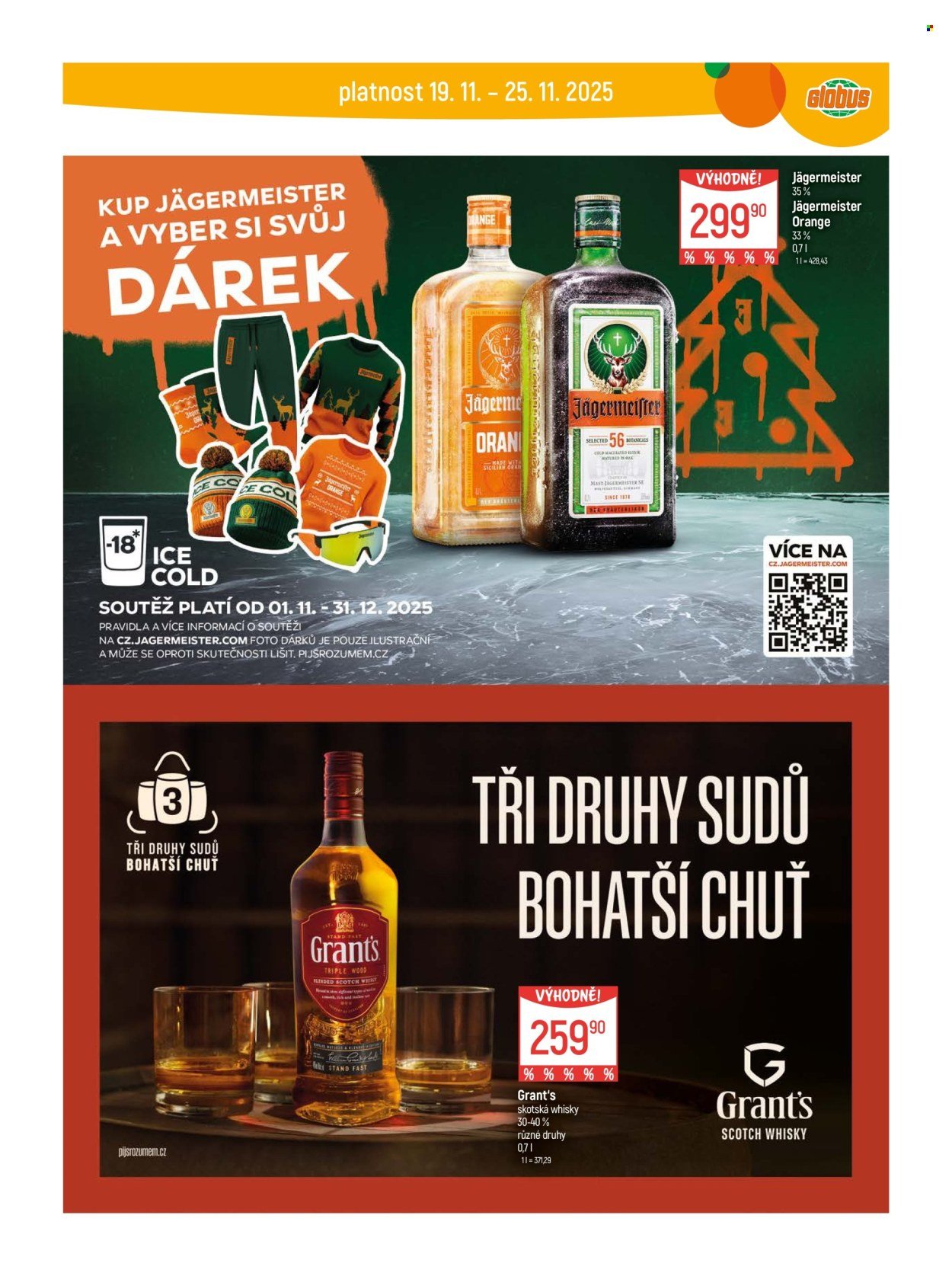 GLOBUS leták - Od středy 19.11.2025 (2025-11-19 - 2025-11-25)