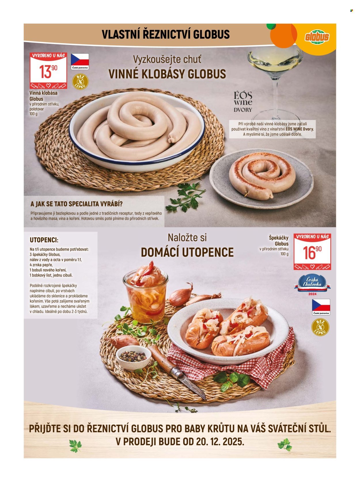 GLOBUS leták - Od středy 19.11.2025 (2025-11-19 - 2025-11-25)