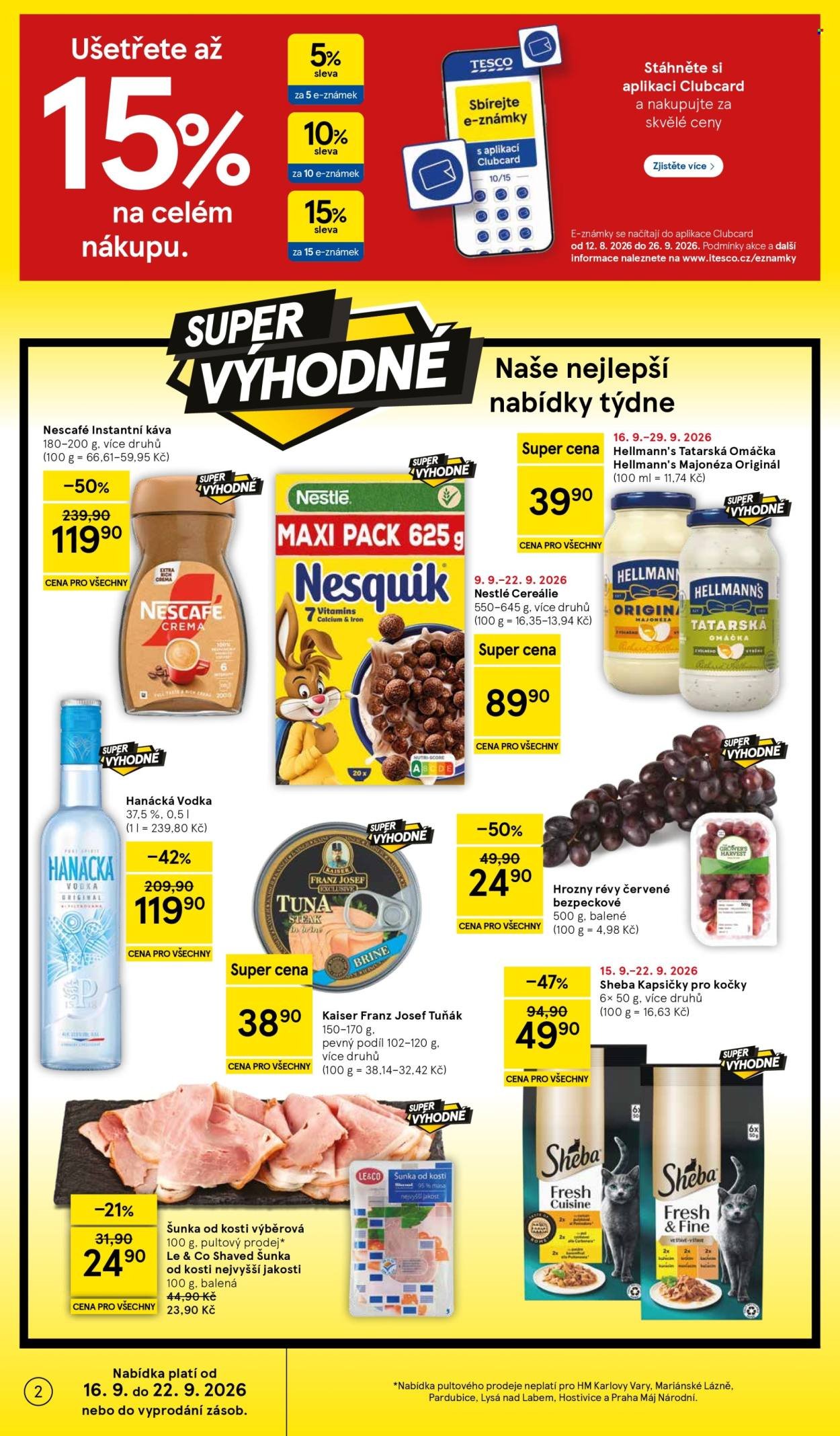 TESCO leták - Super výhodné
