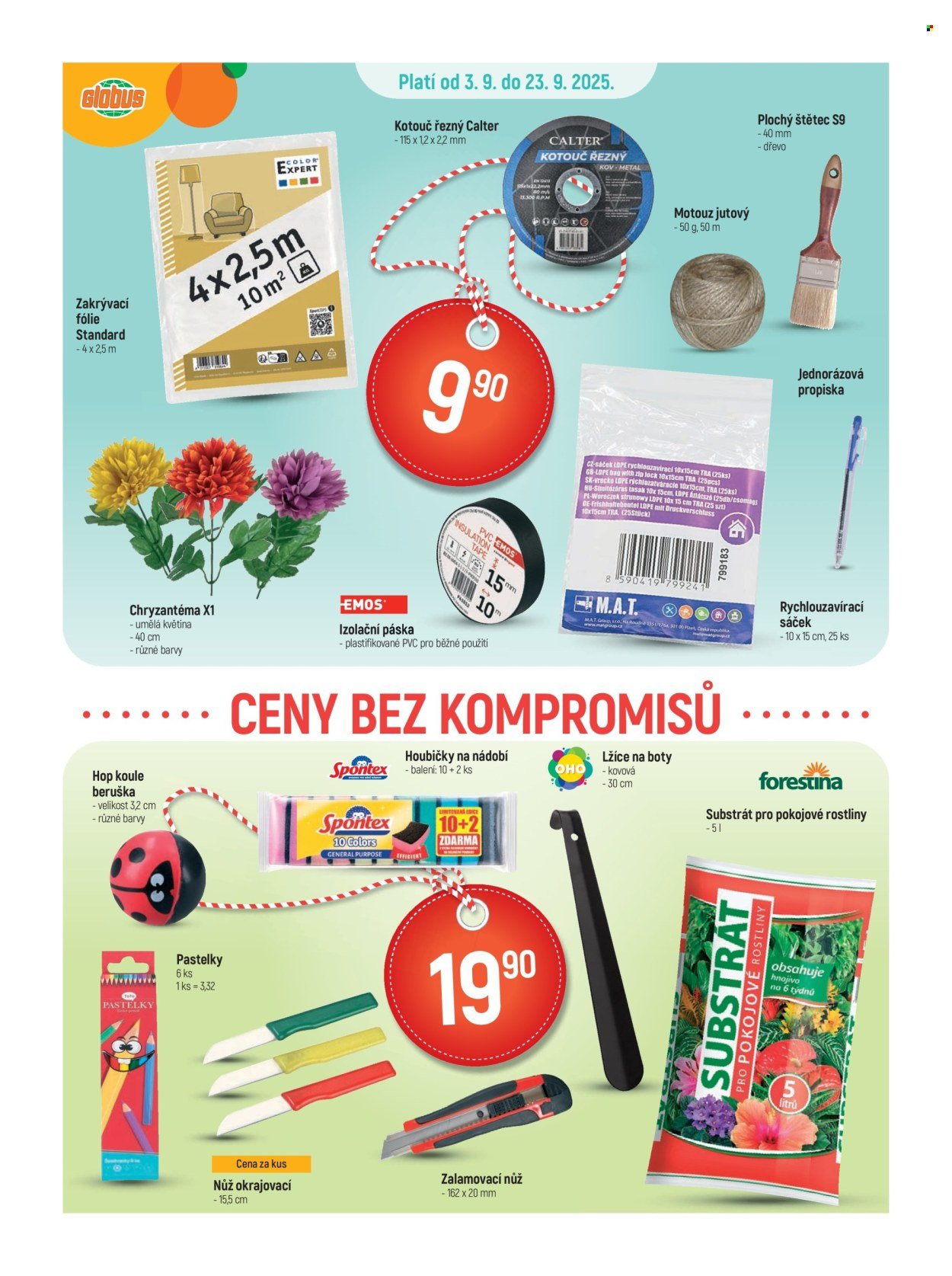 GLOBUS leták - Od středy 3.9.2025 (2025-09-03 - 2025-09-09)