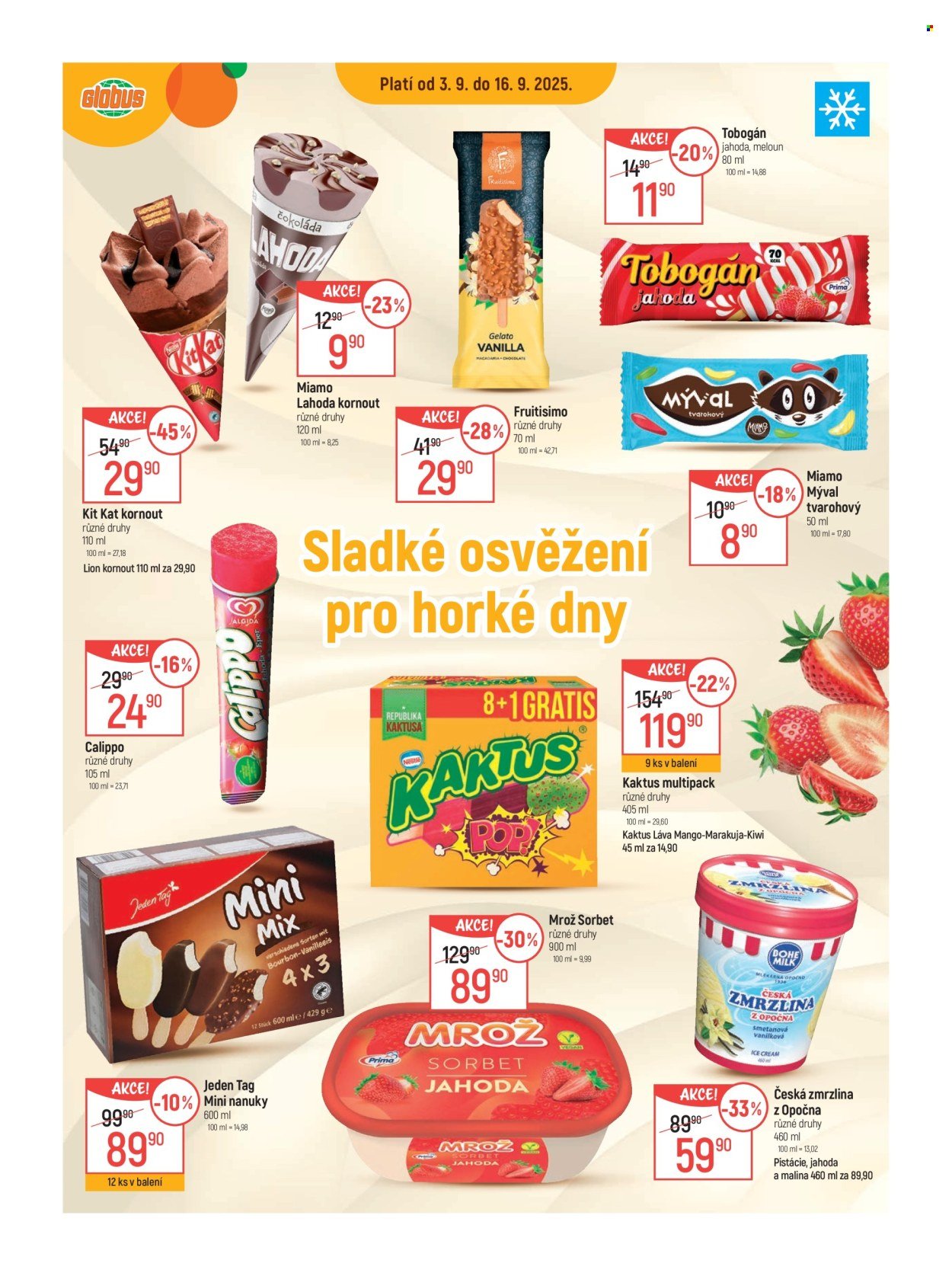 GLOBUS leták - Od středy 3.9.2025 (2025-09-03 - 2025-09-09)