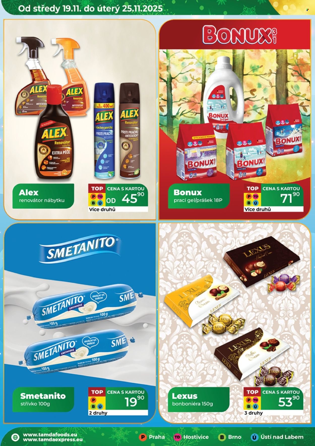 TAMDA FOODS leták - Od středy 19.11.2025 (2025-11-19 - 2025-11-25)