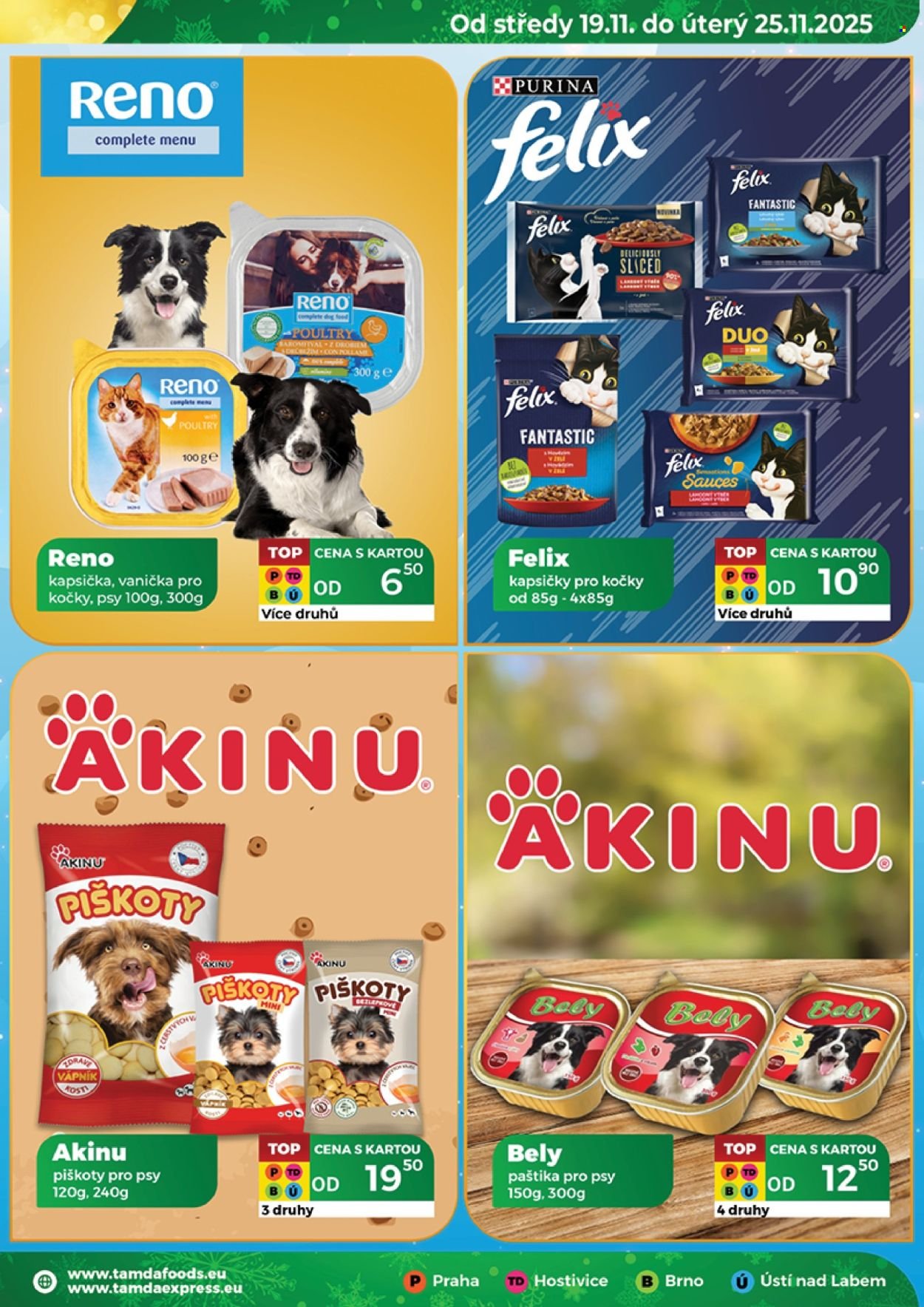 TAMDA FOODS leták - Od středy 19.11.2025 (2025-11-19 - 2025-11-25)