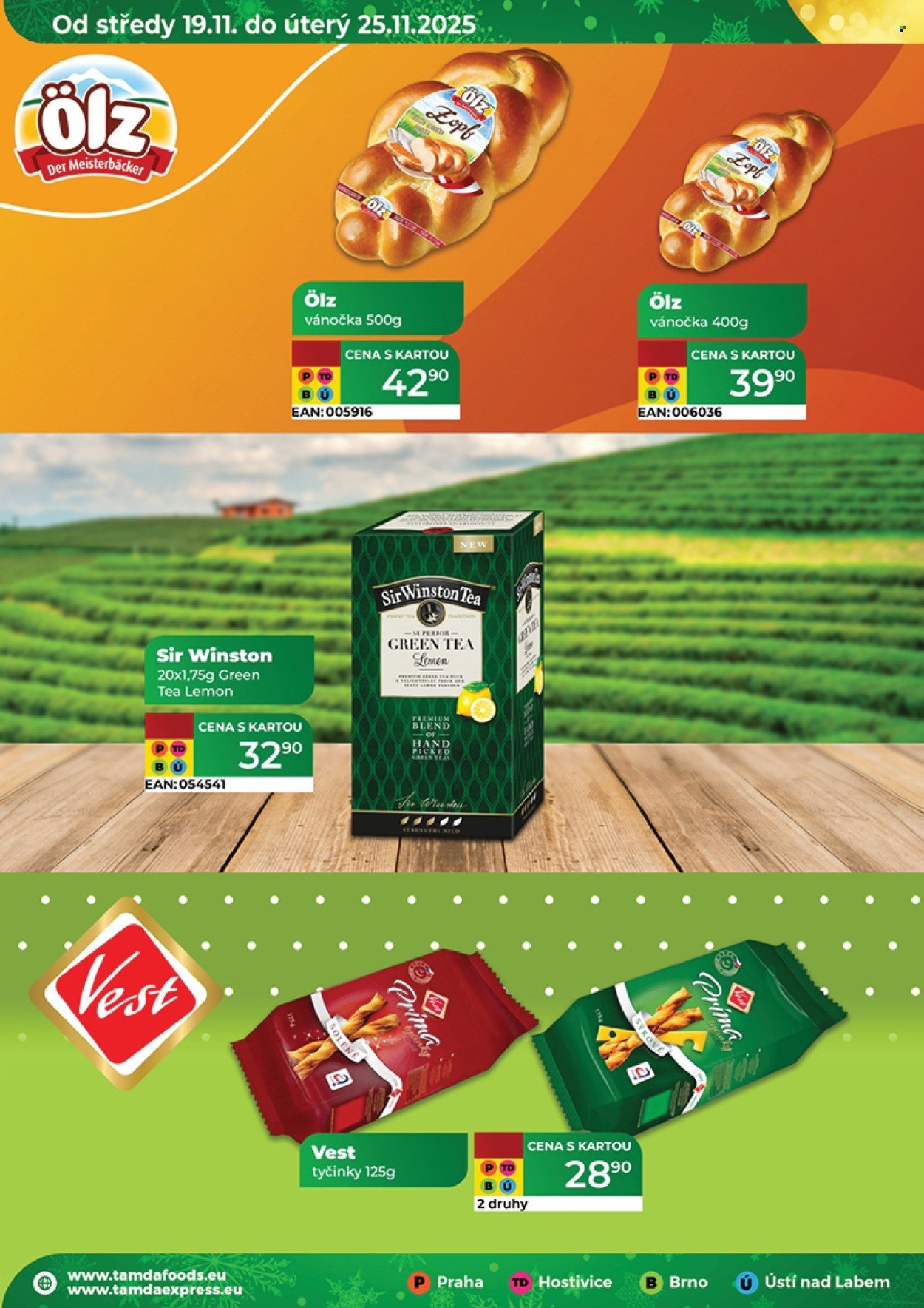 TAMDA FOODS leták - Od středy 19.11.2025 (2025-11-19 - 2025-11-25)