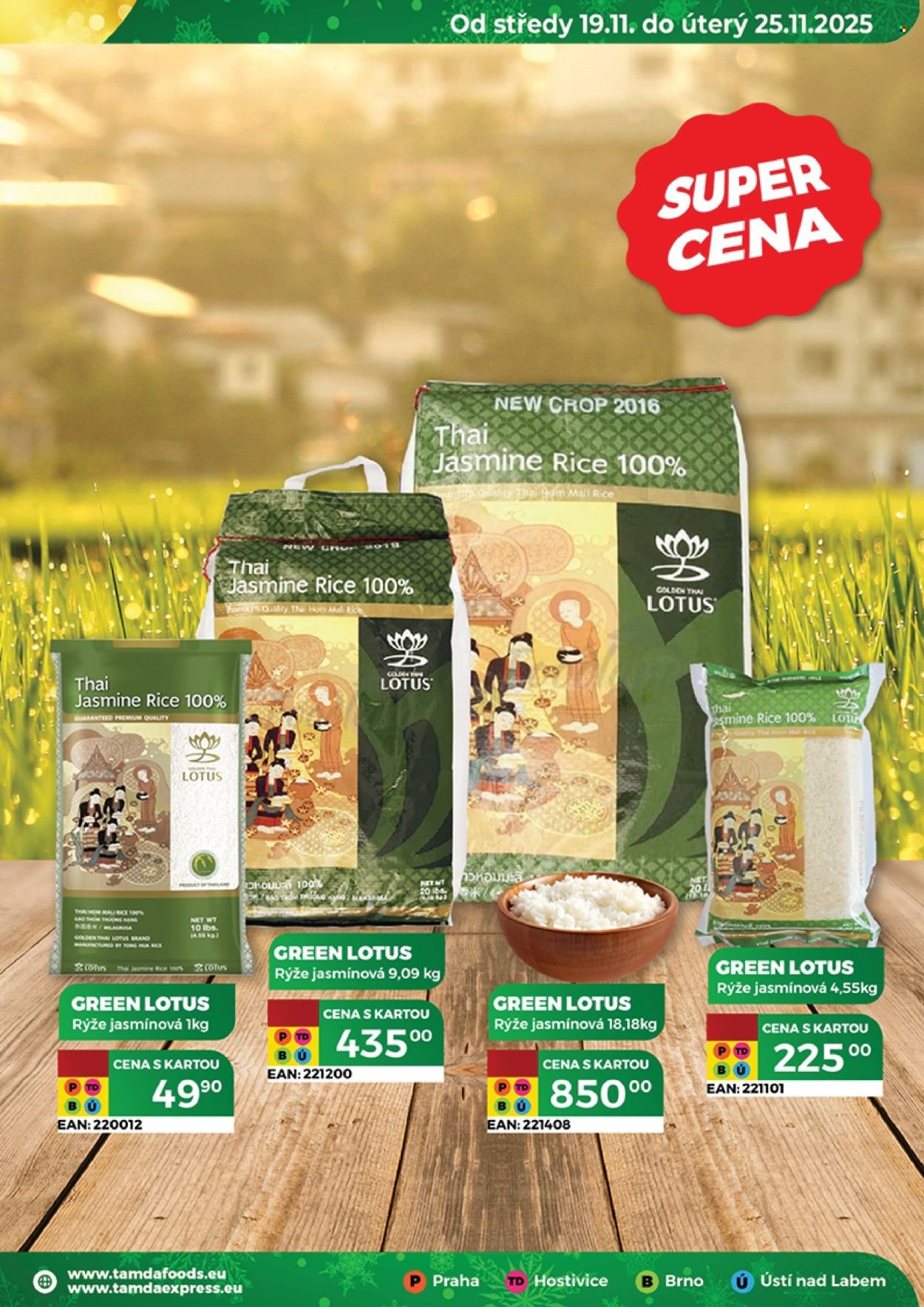 TAMDA FOODS leták - Od středy 19.11.2025 (2025-11-19 - 2025-11-25)