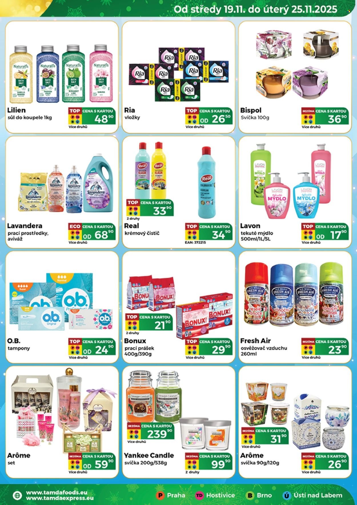 TAMDA FOODS leták - Od středy 19.11.2025 (2025-11-19 - 2025-11-25)