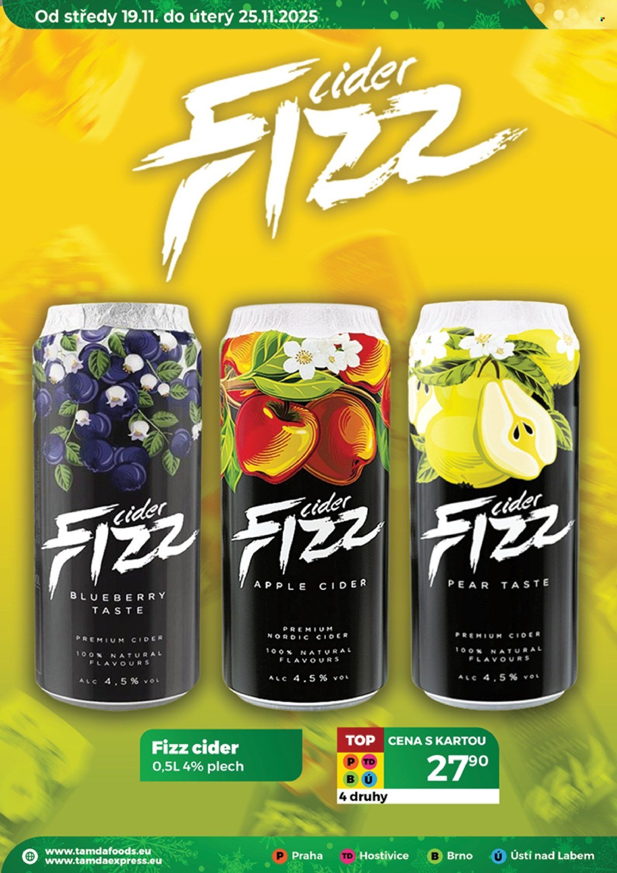 TAMDA FOODS leták - Od středy 19.11.2025 (2025-11-19 - 2025-11-25)