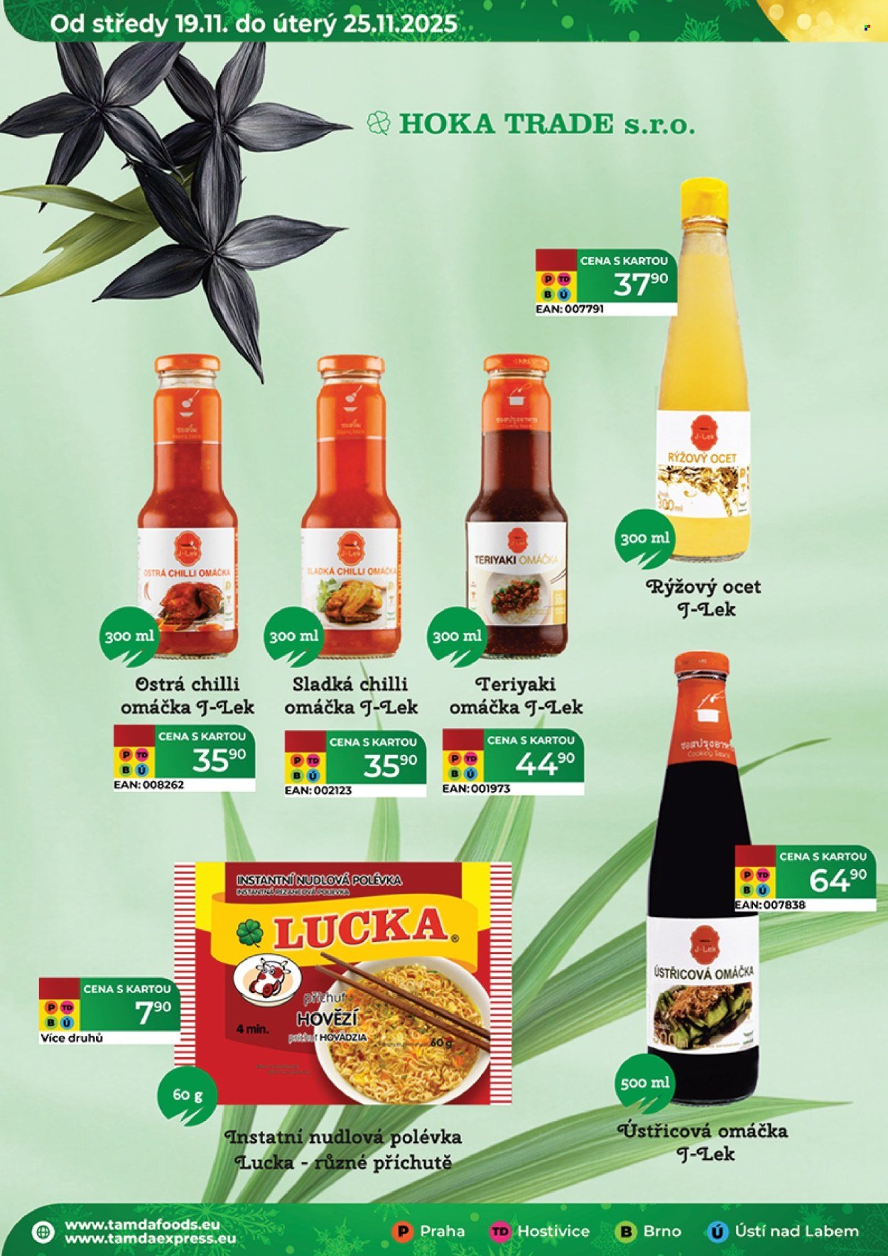 TAMDA FOODS leták - Od středy 19.11.2025 (2025-11-19 - 2025-11-25)