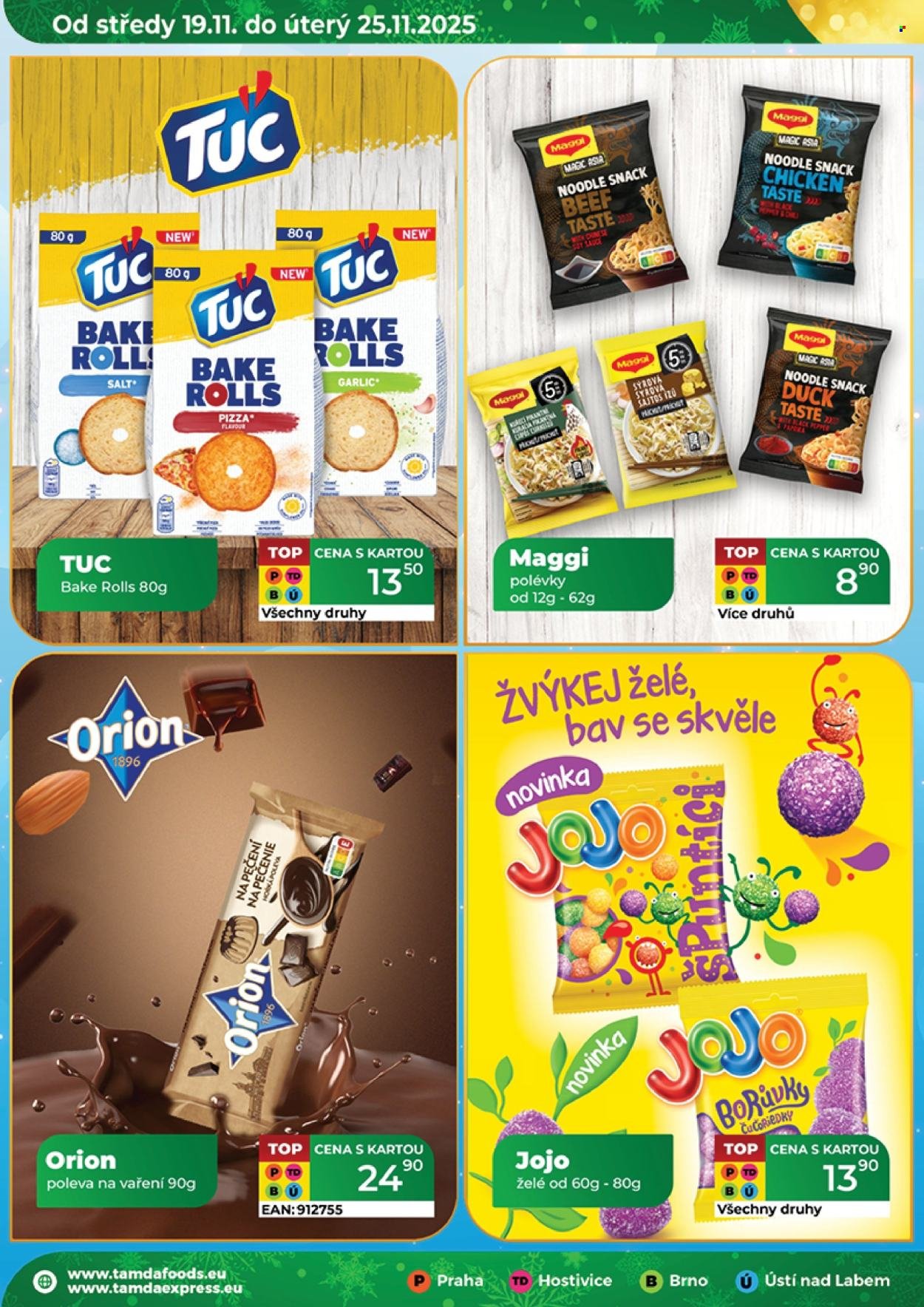 TAMDA FOODS leták - Od středy 19.11.2025 (2025-11-19 - 2025-11-25)
