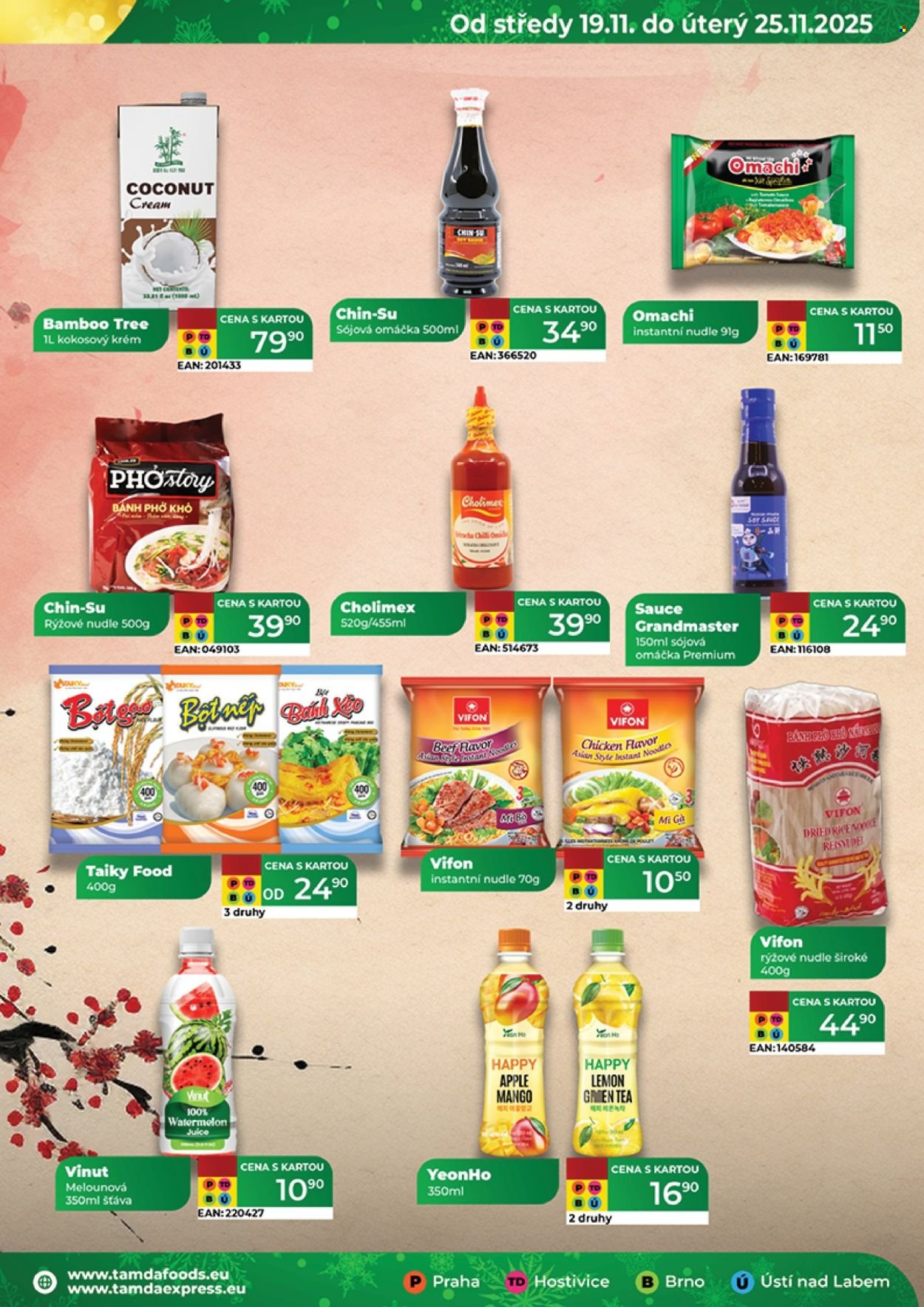 TAMDA FOODS leták - Od středy 19.11.2025 (2025-11-19 - 2025-11-25)