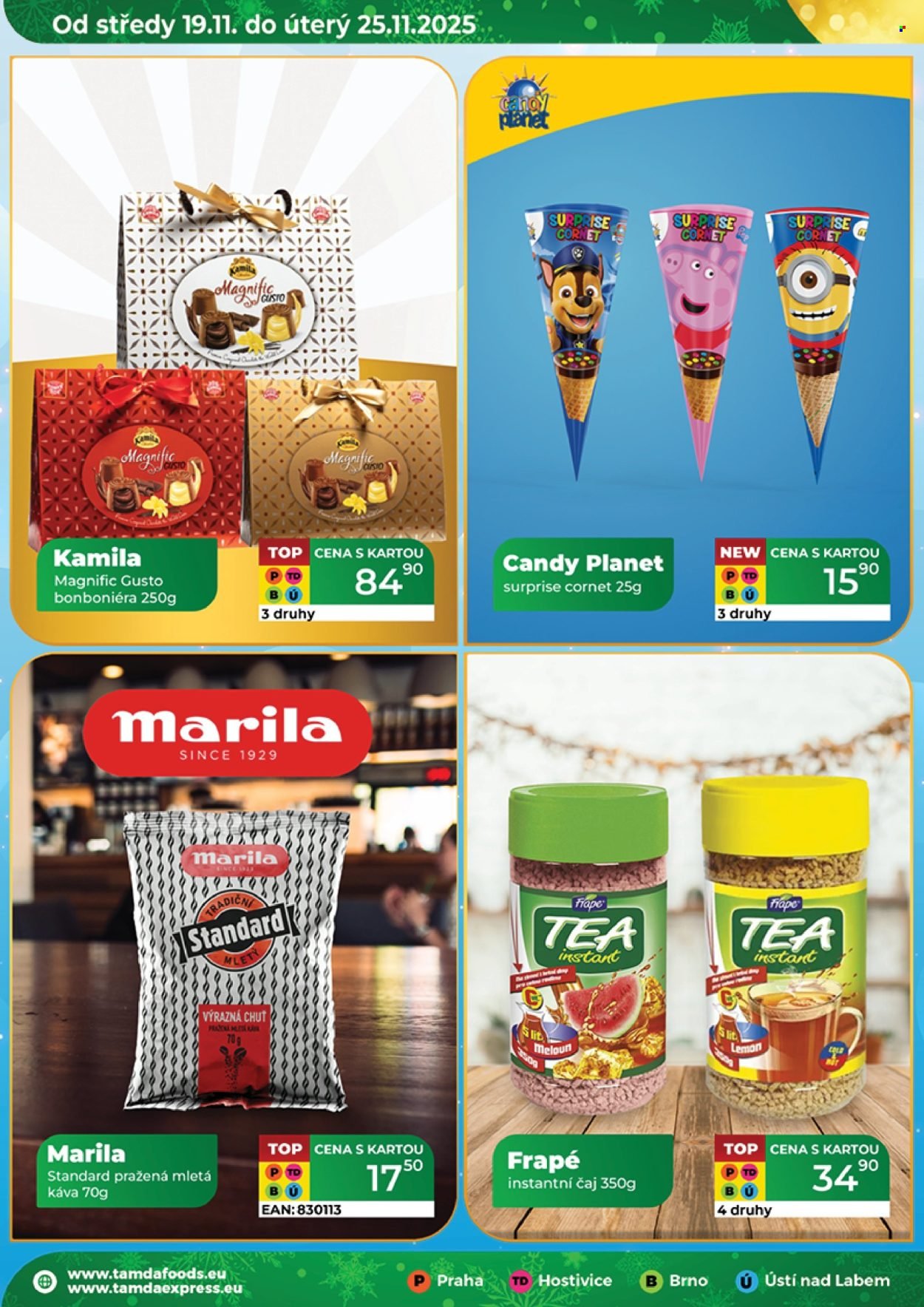 TAMDA FOODS leták - Od středy 19.11.2025 (2025-11-19 - 2025-11-25)