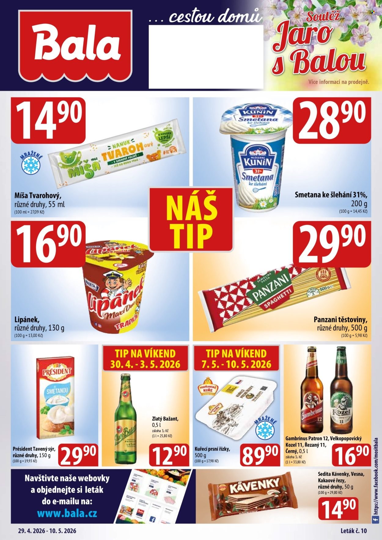 BALA leták - Velký leták (2026-04-29 - 2026-05-10)