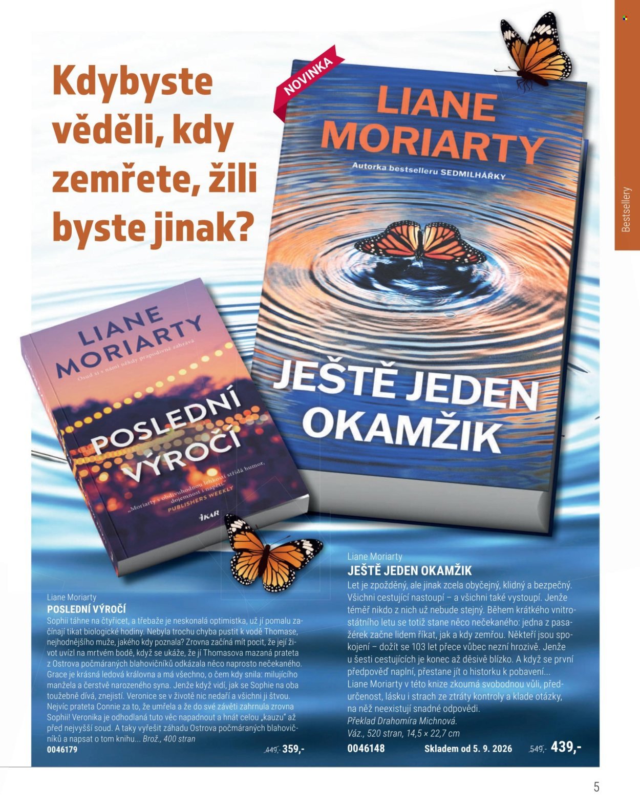 KNIŽNÍ KLUB leták - Od úterý 1.9.2026