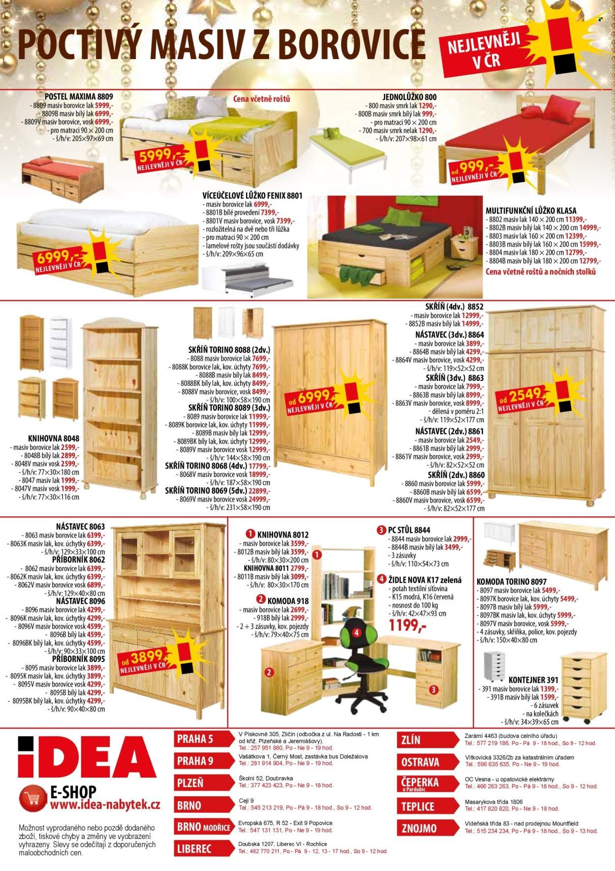 IDEA NÁBYTEK leták - Od pondělí 15.12.2025 (2025-12-15 - 2025-12-31)