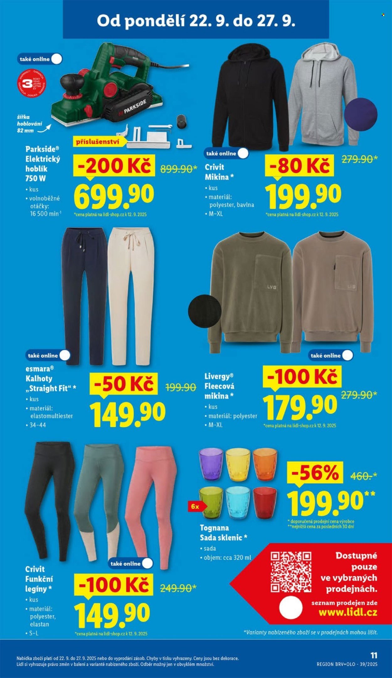 LIDL leták - Spotřební zboží (2025-09-22 - 2025-09-27)
