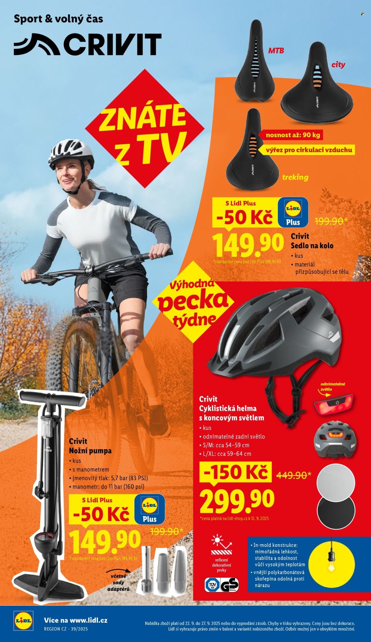 LIDL leták - Spotřební zboží (2025-09-22 - 2025-09-27)
