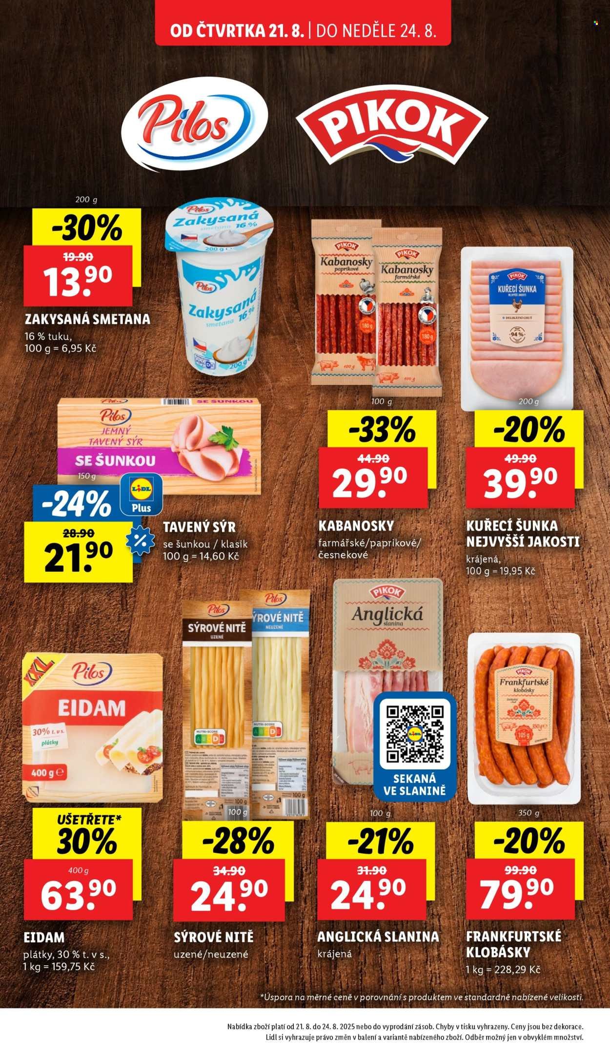 LIDL leták - Od čtvrtka 21.8.2025 (2025-08-21 - 2025-08-24)