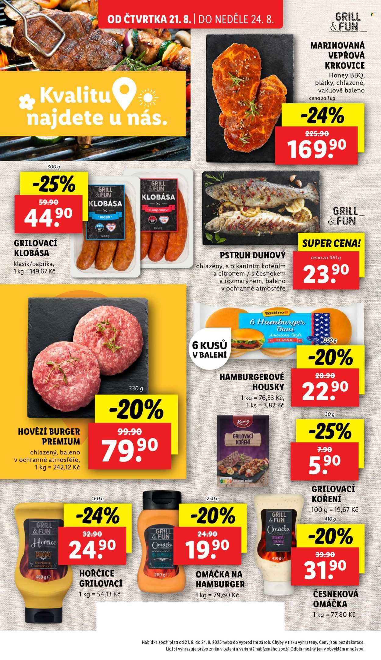 LIDL leták - Od čtvrtka 21.8.2025 (2025-08-21 - 2025-08-24)